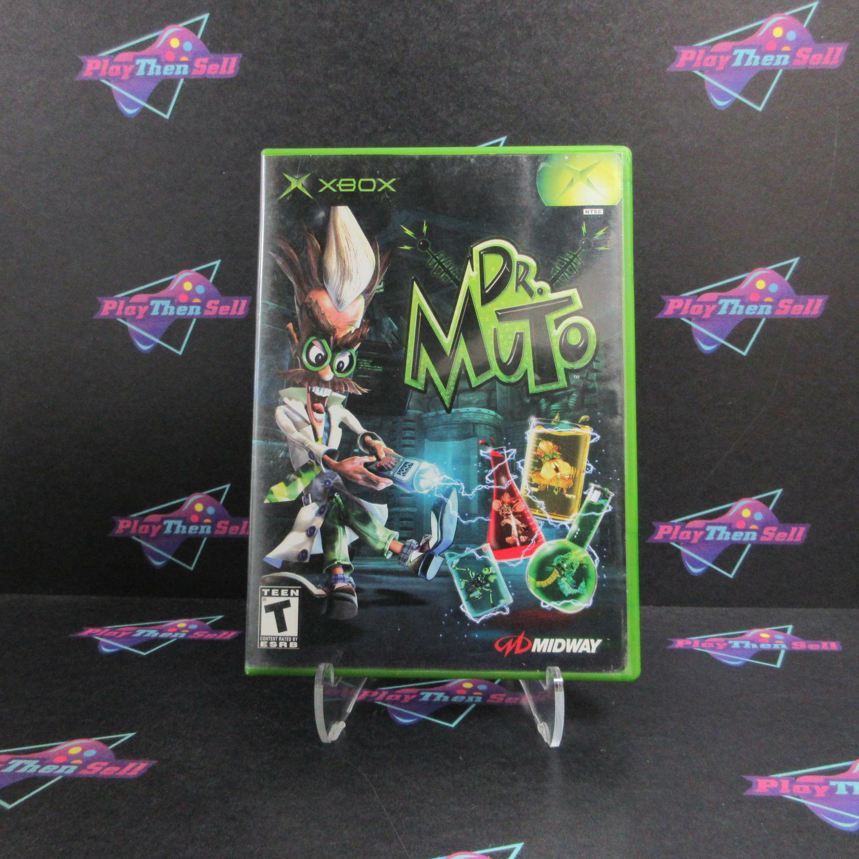 Dr. Muto Xbox AD + Reg Card Complete CIB - Very Good