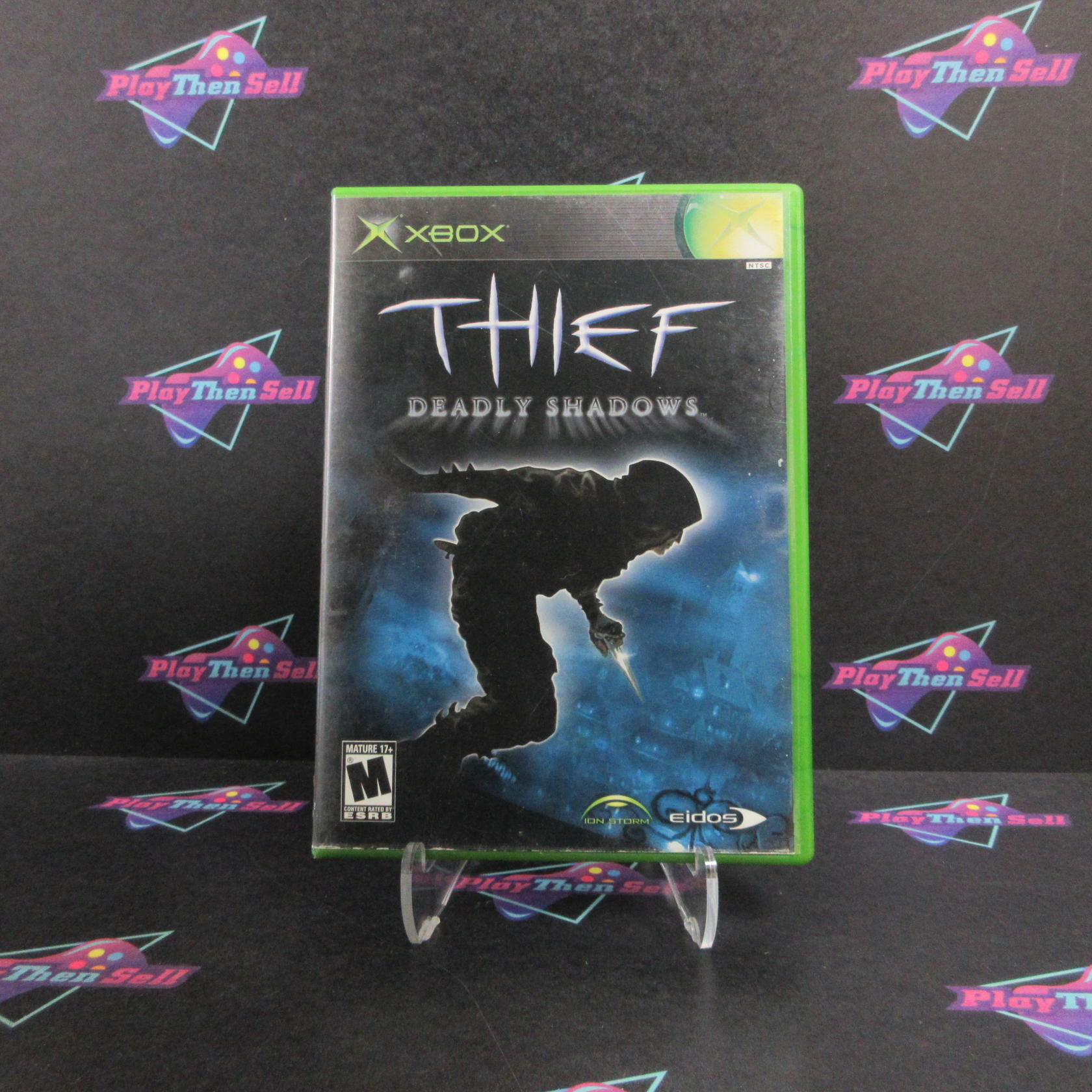 Thief Deadly Shadows Xbox AD + Reg Card Complete CIB - Very Good