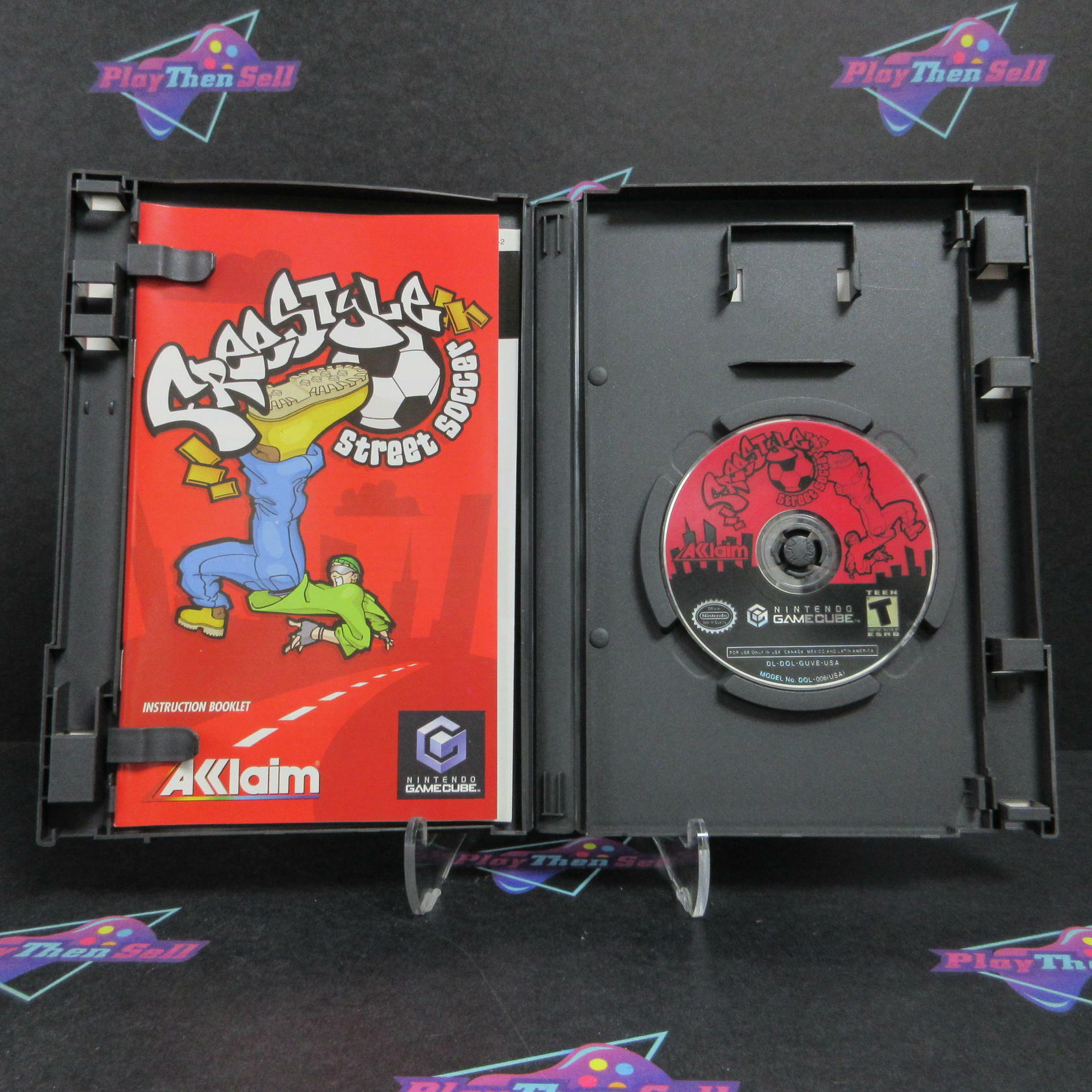 Freestyle Street Soccer Nintendo GameCube AD Complete CIB - Very Good