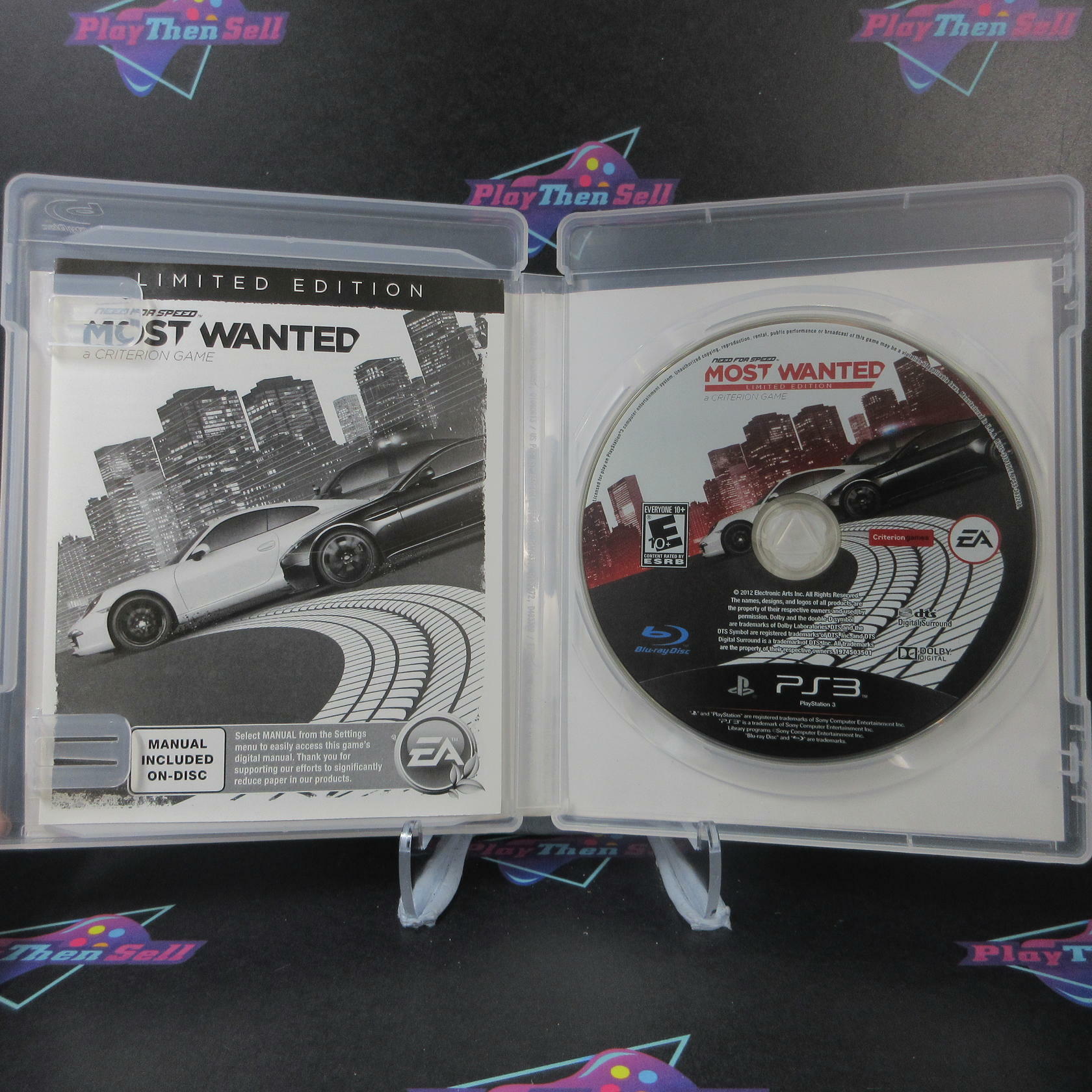 Need for Speed Most Wanted Limited Edition PS3 AD Complete CIB - Very Good
