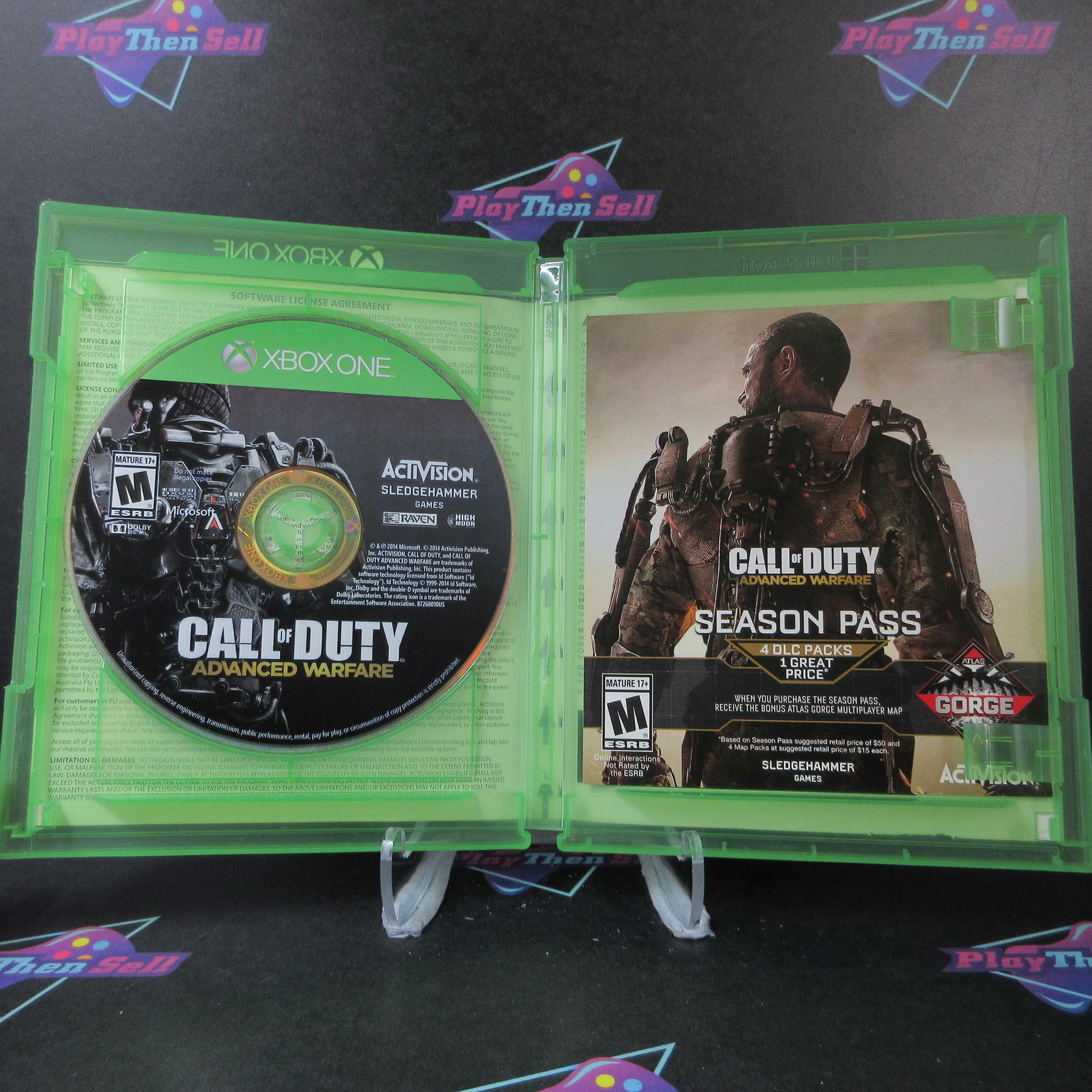 Call of Duty Advanced Warfare Xbox One AD Complete CIB - Very Good