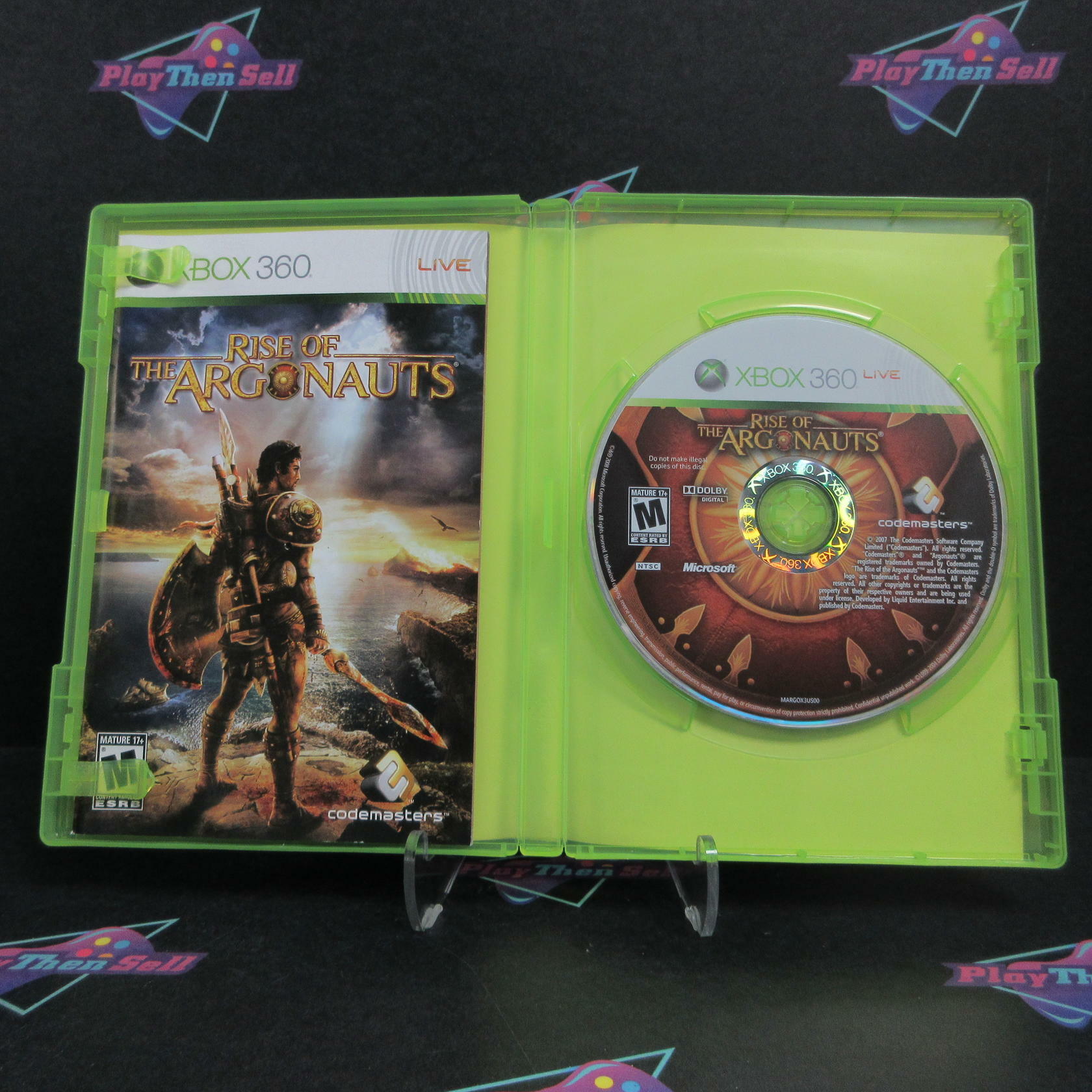 Rise of the Argonauts Xbox 360 AD Complete CIB - Very Good