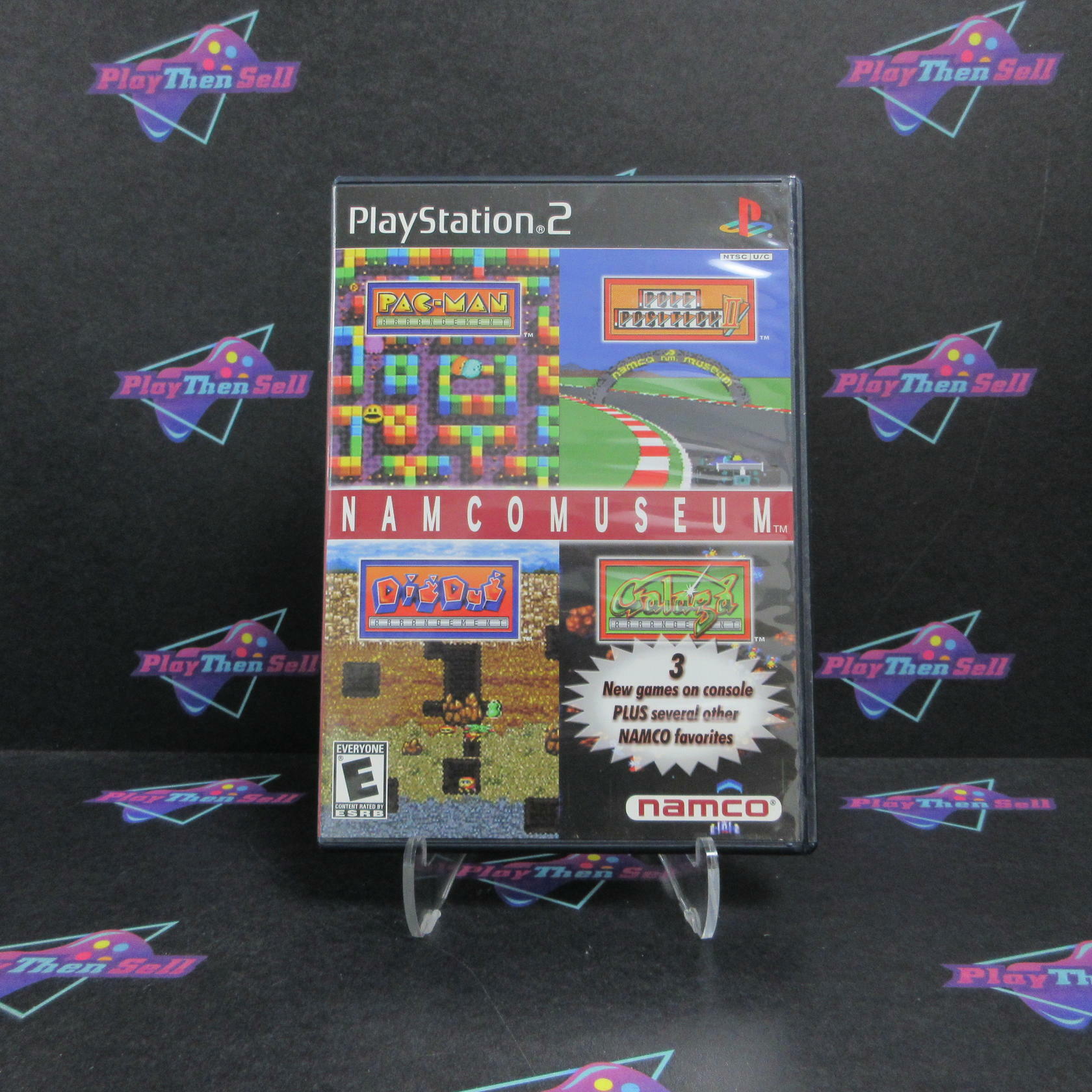 Namco Museum PS2 PlayStation 2 MD Complete CIB - Very Good