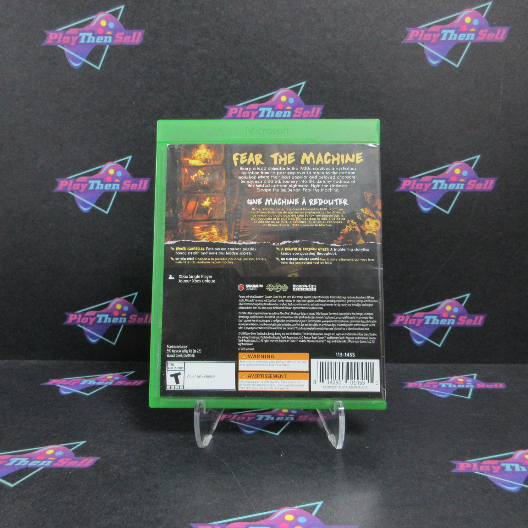 Bendy and the Ink Machine Xbox One AD - Very Good