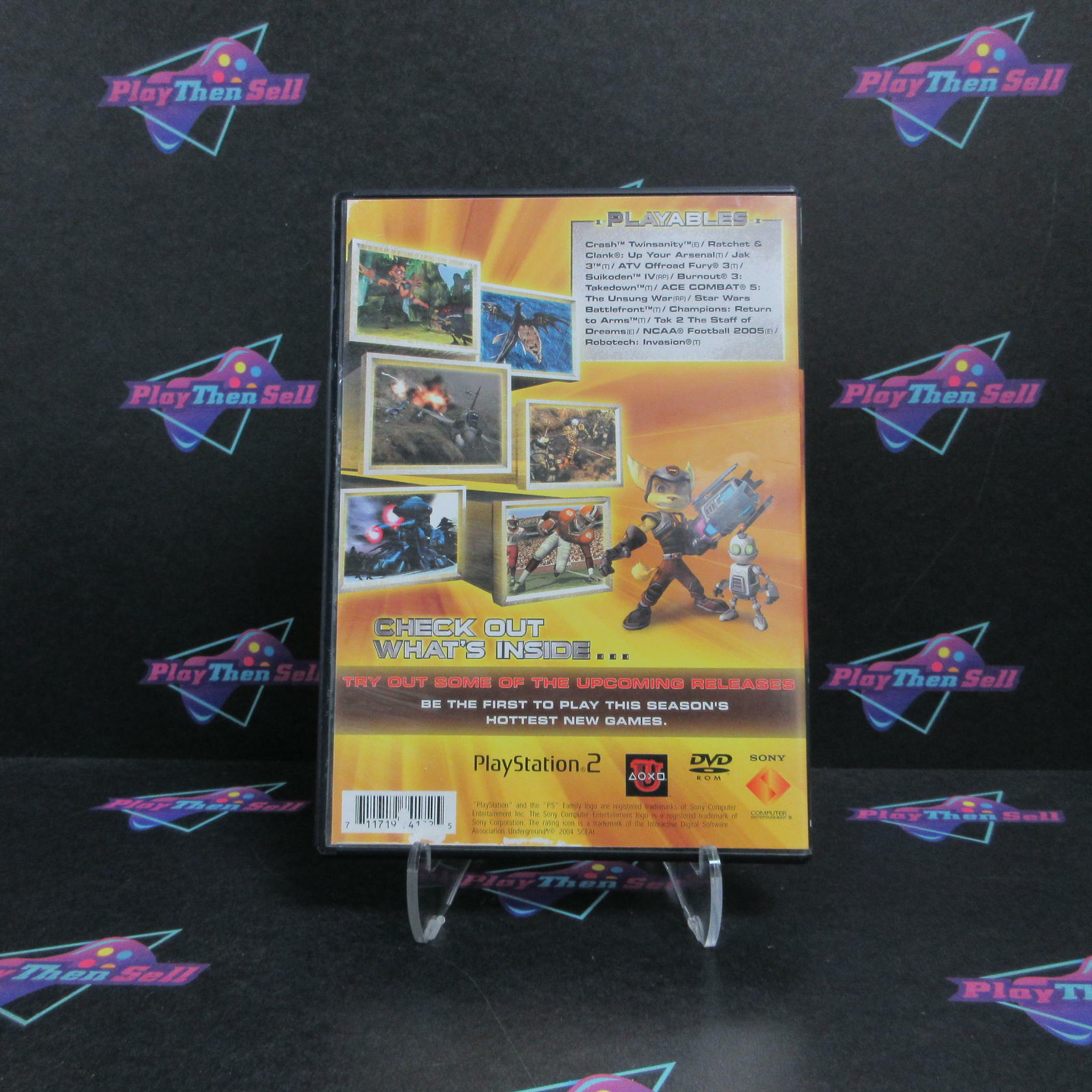 Jam Pack Volume 11 Demo Disc PS2 Playstation 2 AD/NM - Very Good