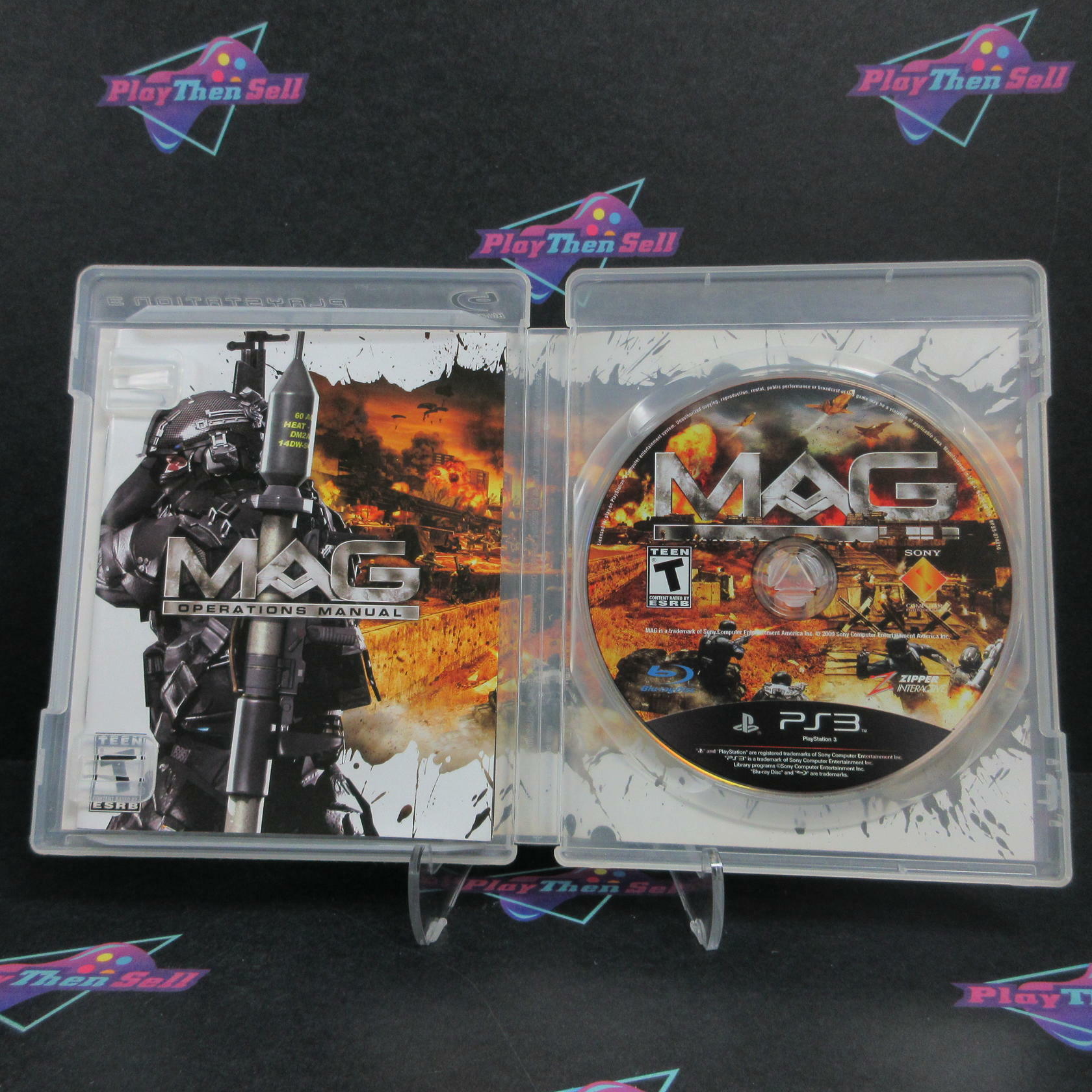 MAG PS3 PlayStation 3 AD Complete CIB - Very Good