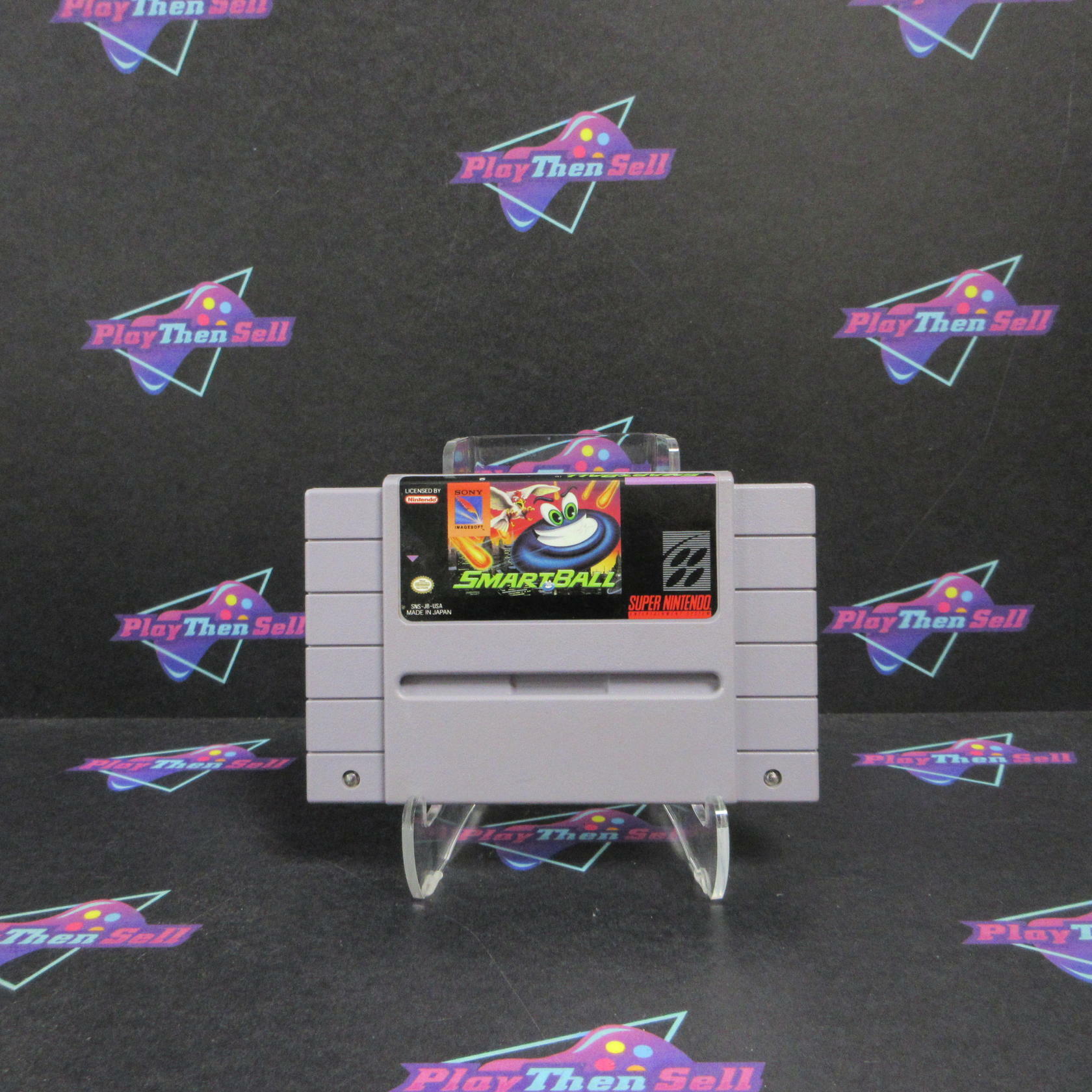 Smartball Super Nintendo SNES Cartridge Only AD Authentic / Tested - Very Good