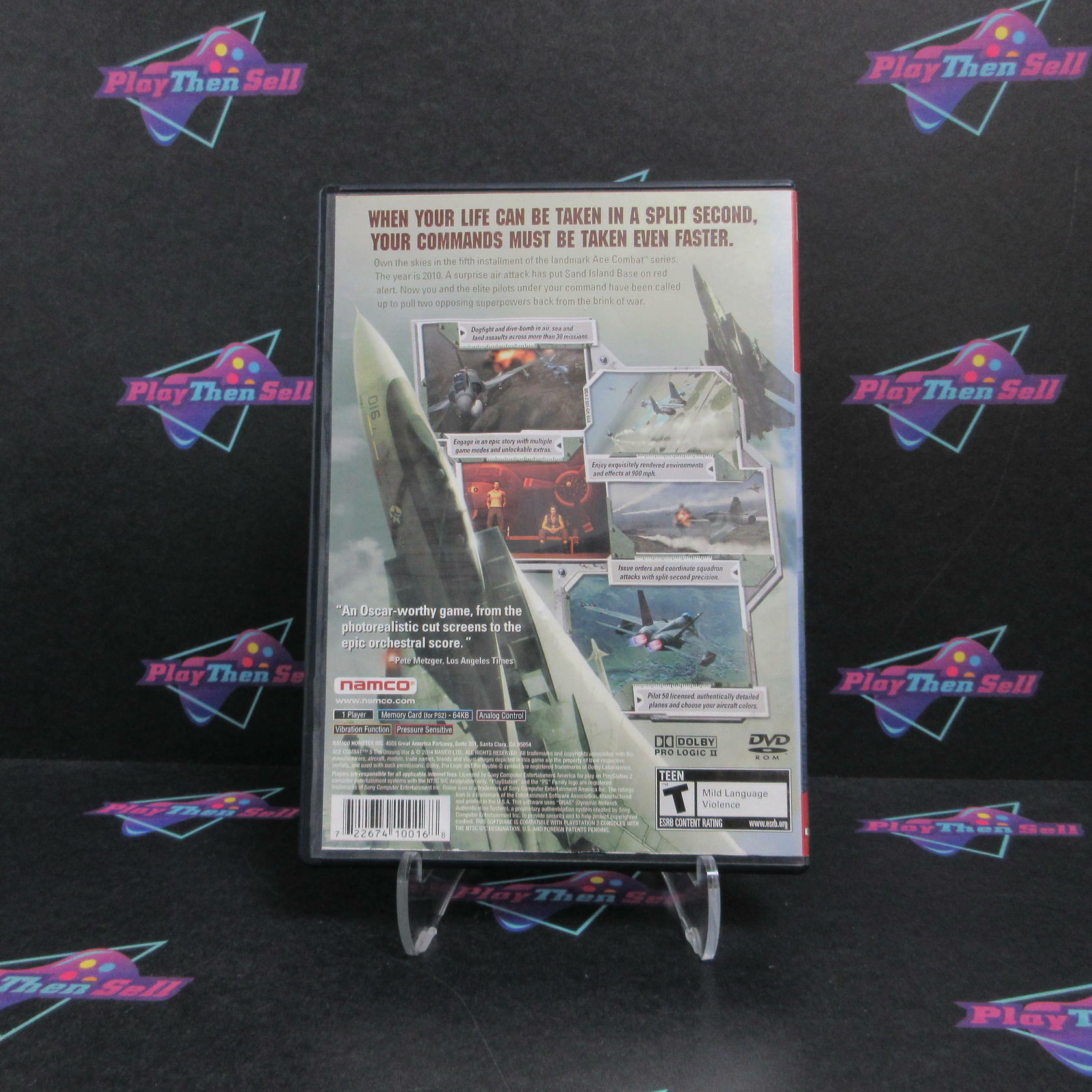 Ace Combat 5 The Unsung War PS2 PlayStation 2 GH AD/NM - Very Good