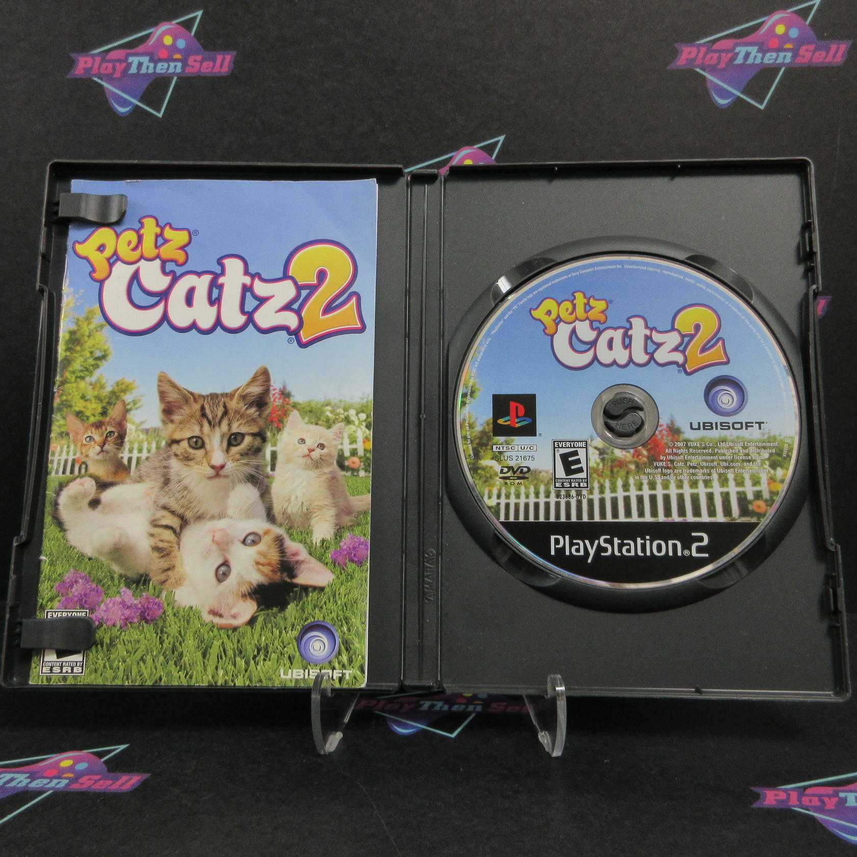 Petz Catz 2 PS2 PlayStation 2 AD/MD Complete CIB - Very Good