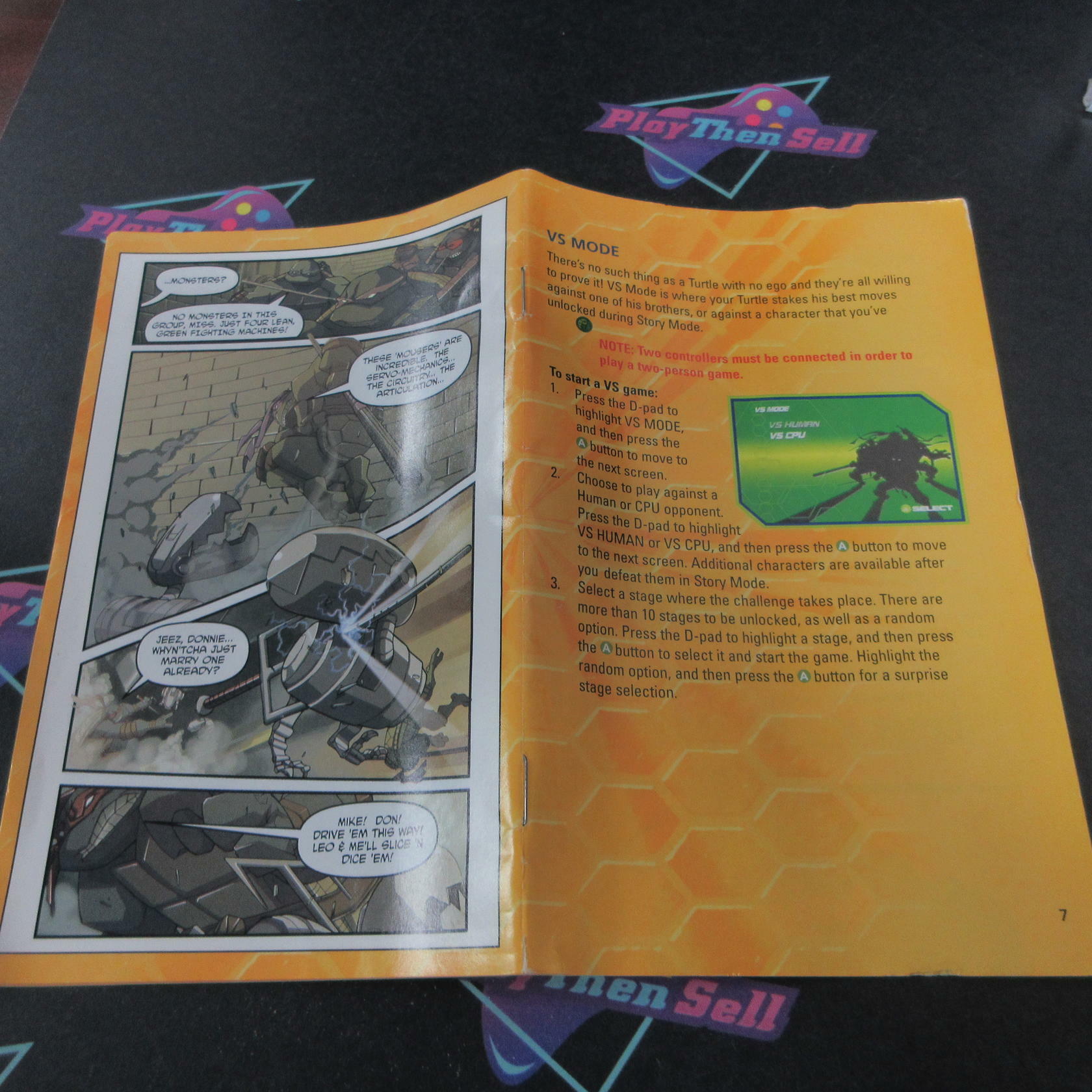 Teenage Mutant Ninja Turtles Xbox PH Disc MD Complete CIB - Very Good