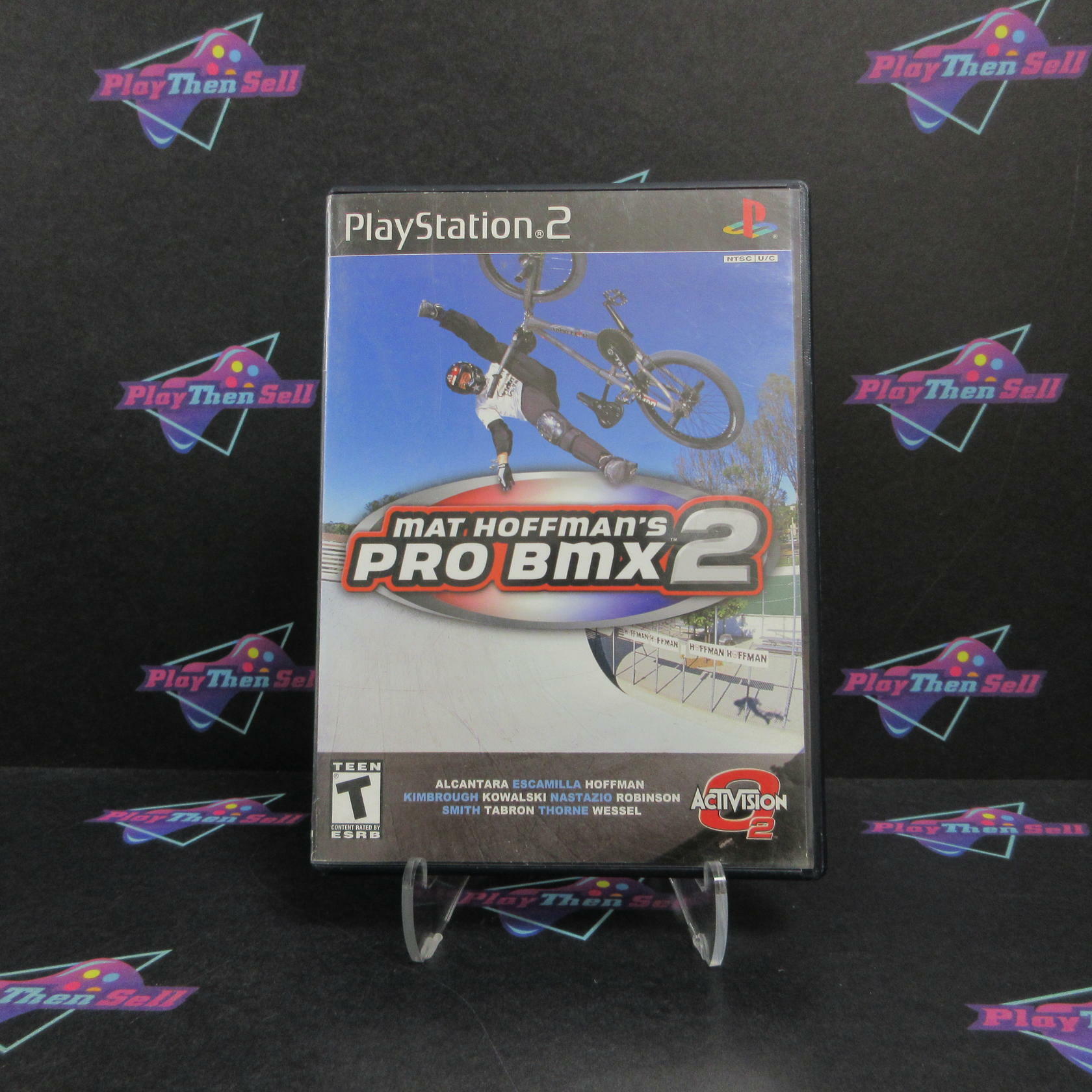 Mat Hoffman's Pro BMX 2 PS2 PlayStation 2 AD/MD + Reg Card Complete CIB - Very Good