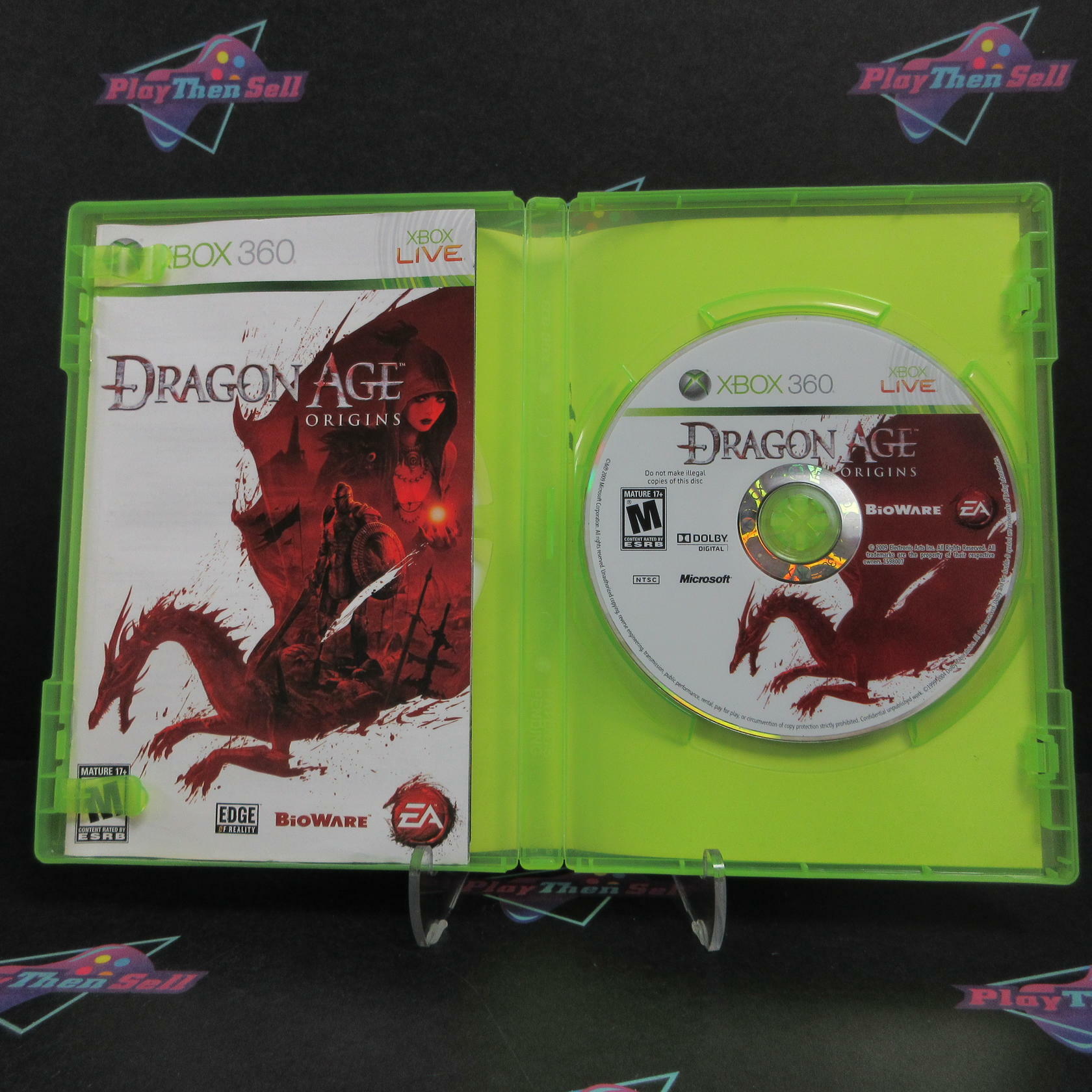 Dragon Age Origins Xbox 360 AD Complete CIB - Very Good
