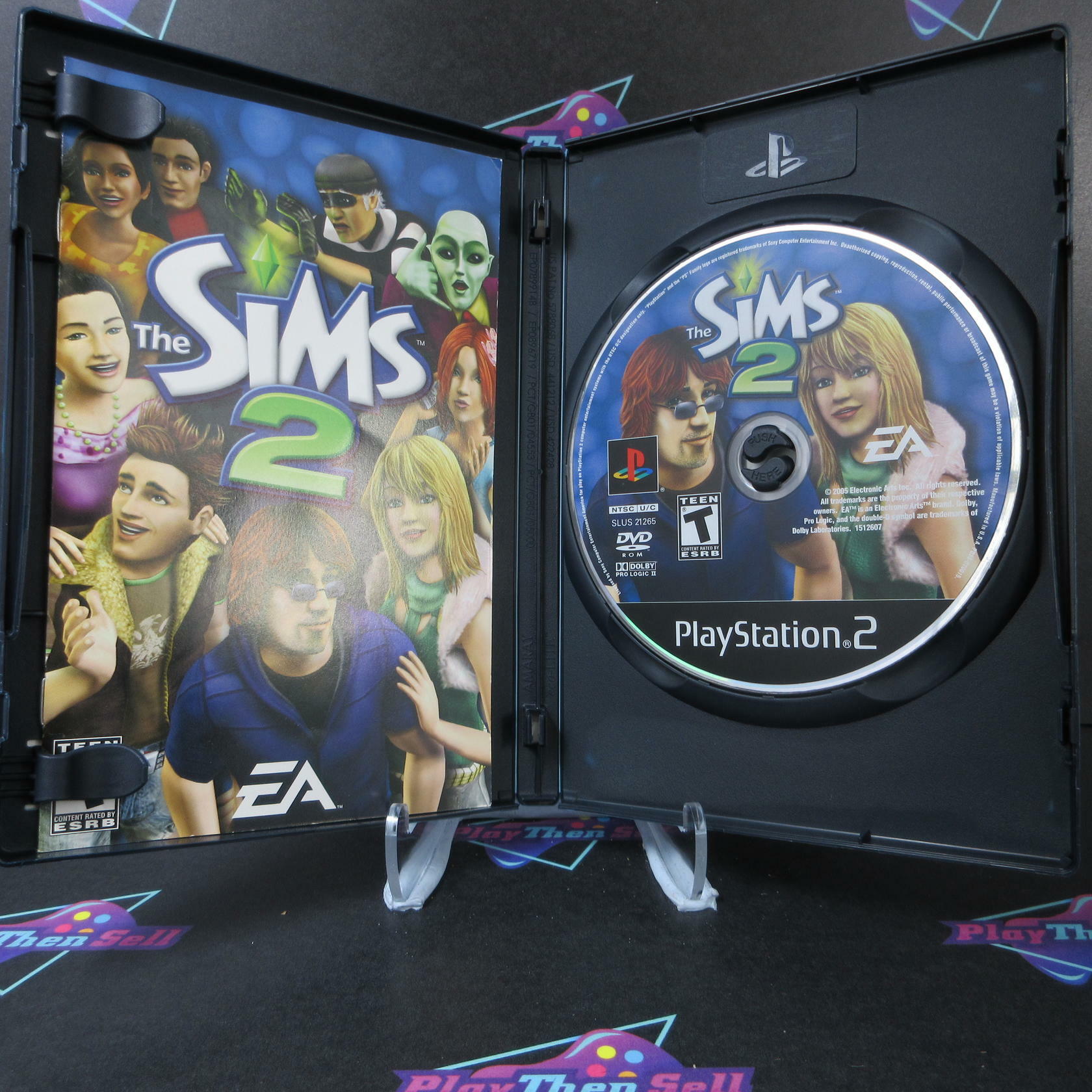 The Sims 2 PS2 PlayStation 2 AD Complete CIB - Very Good