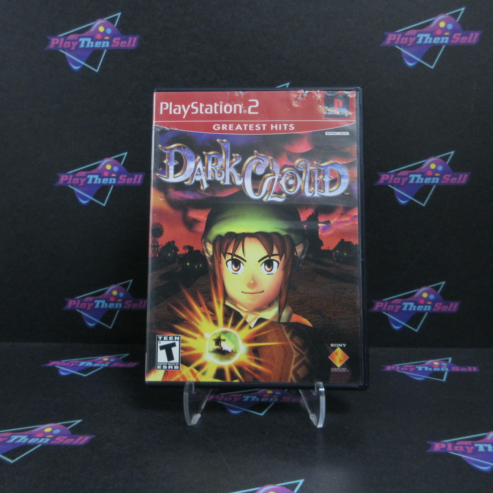 Dark Cloud PS2 PlayStation 2 GH AD/MD Complete CIB - Very Good