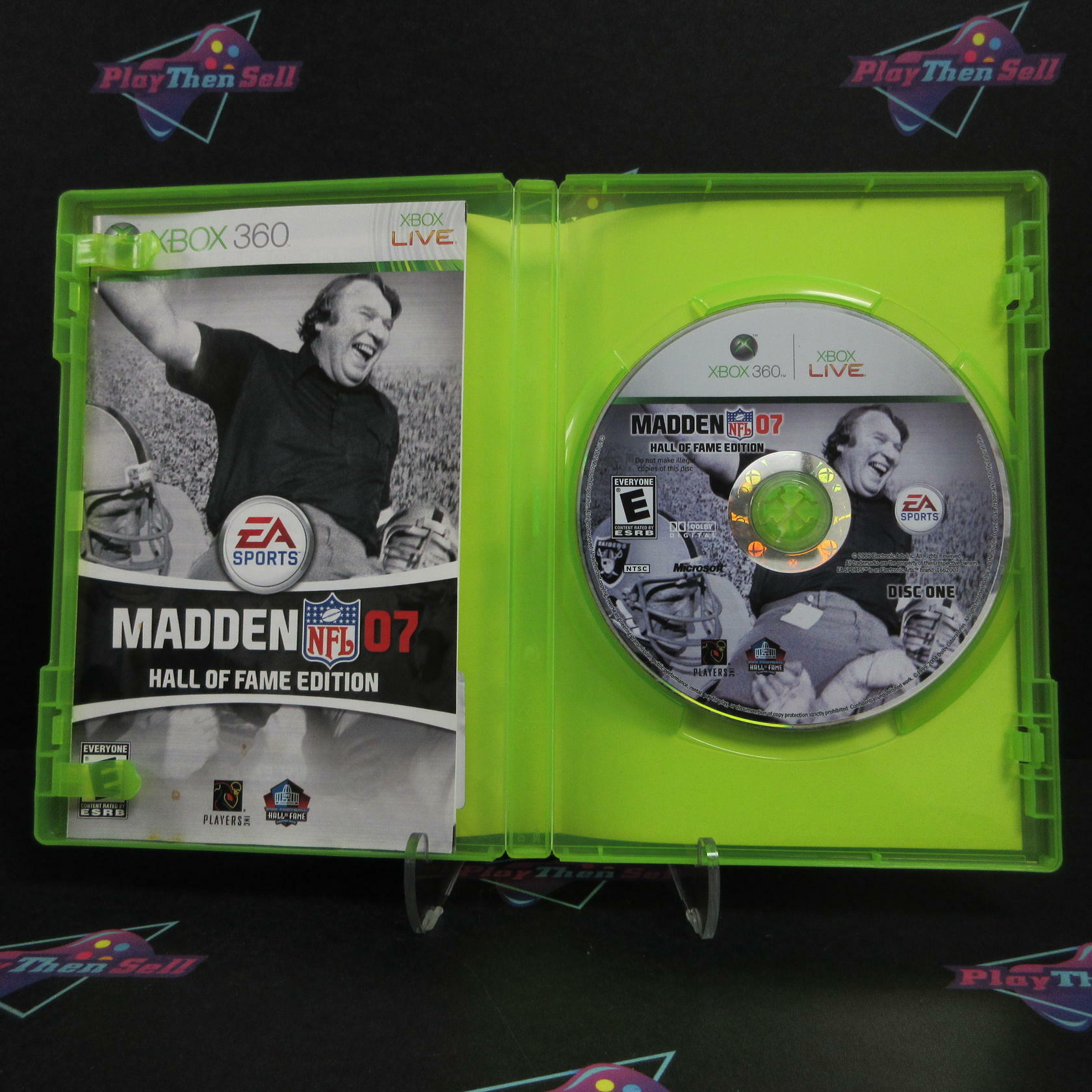 Madden NFL 07 Hall of Fame Edition Xbox 360 MD Complete CIB - Very Good