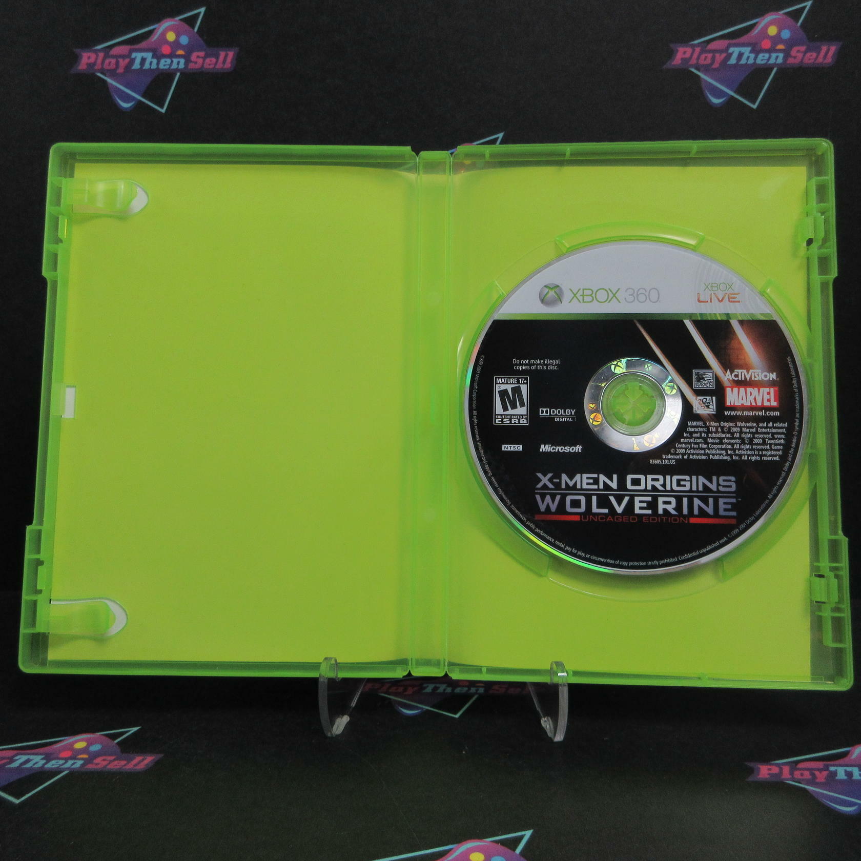 X-Men Origins Wolverine Uncaged Edition Xbox 360 AD/NM - Very Good
