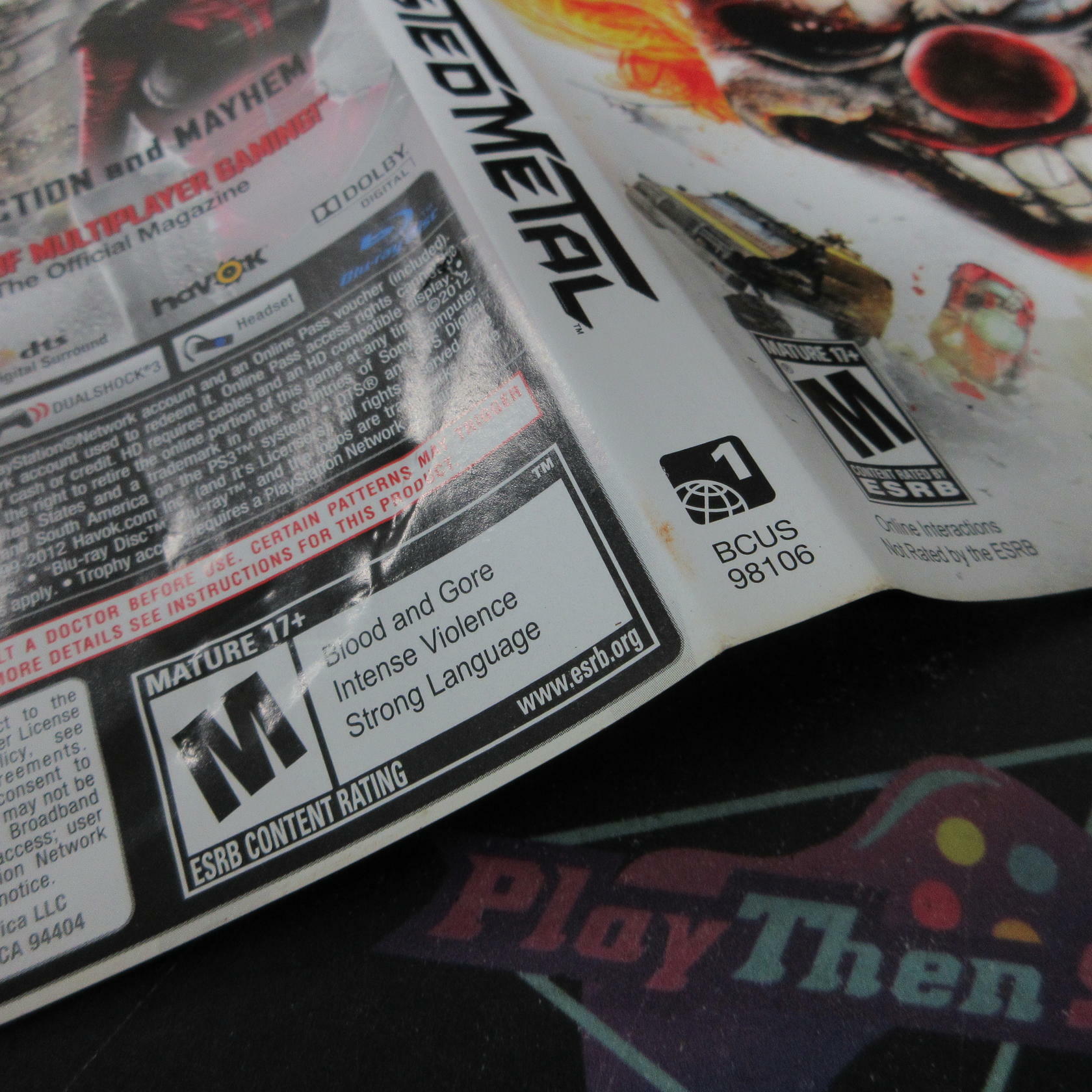Twisted Metal Limited Edition PS3 PlayStation 3 AD Complete CIB - Very Good