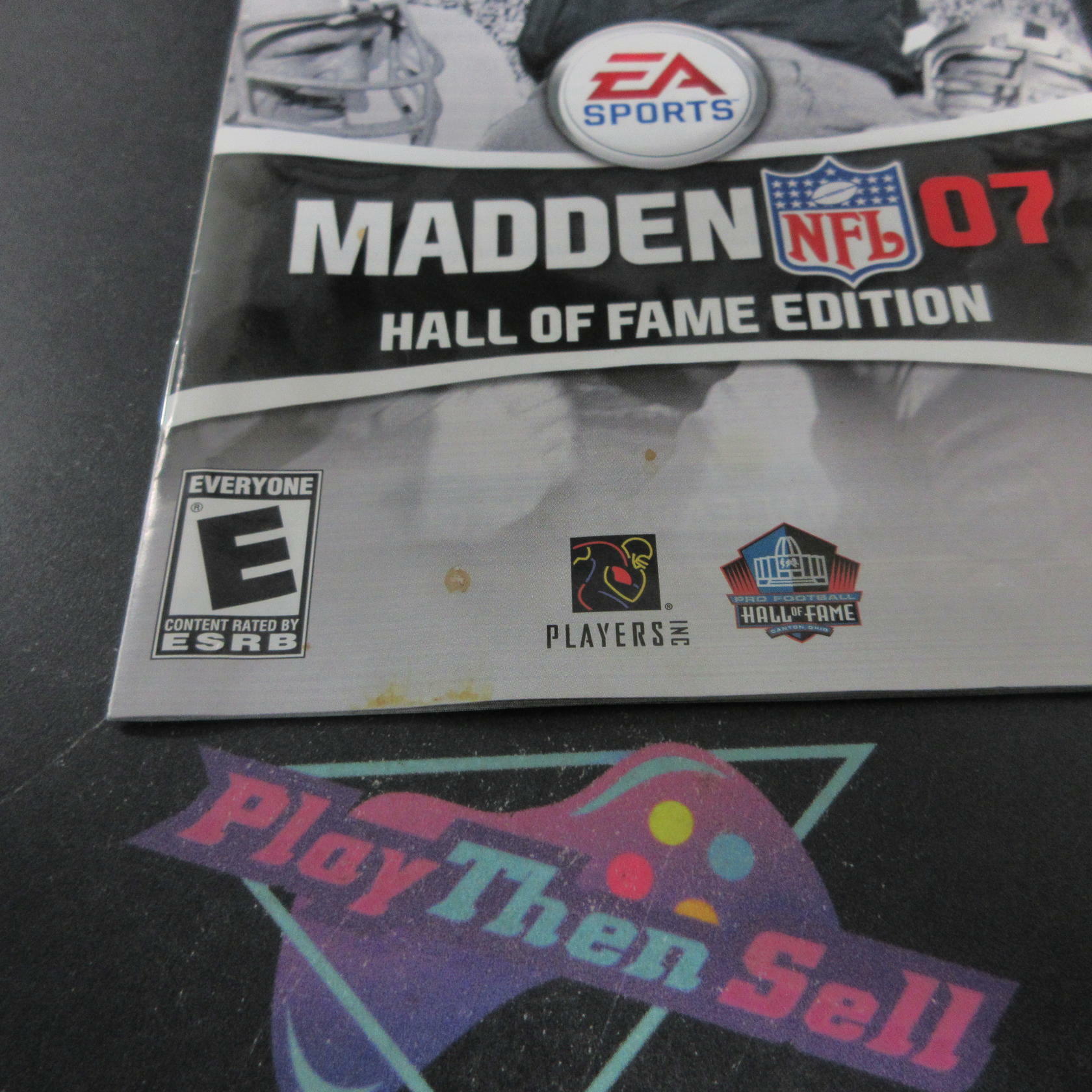 Madden NFL 07 Hall of Fame Edition Xbox 360 MD Complete CIB - Very Good