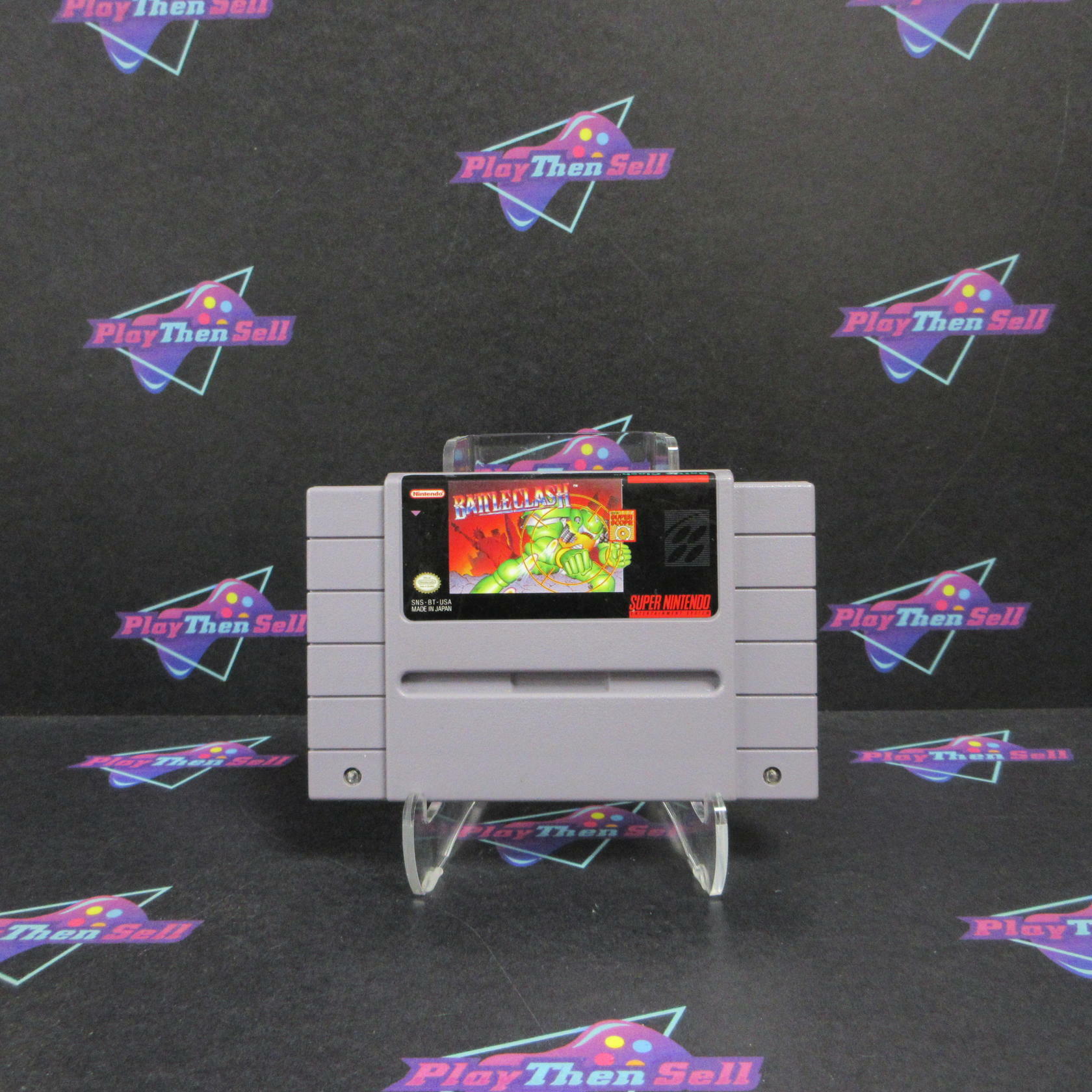 Battle Clash Super Nintendo SNES Cartridge Only AD Authentic/Tested - Very Good