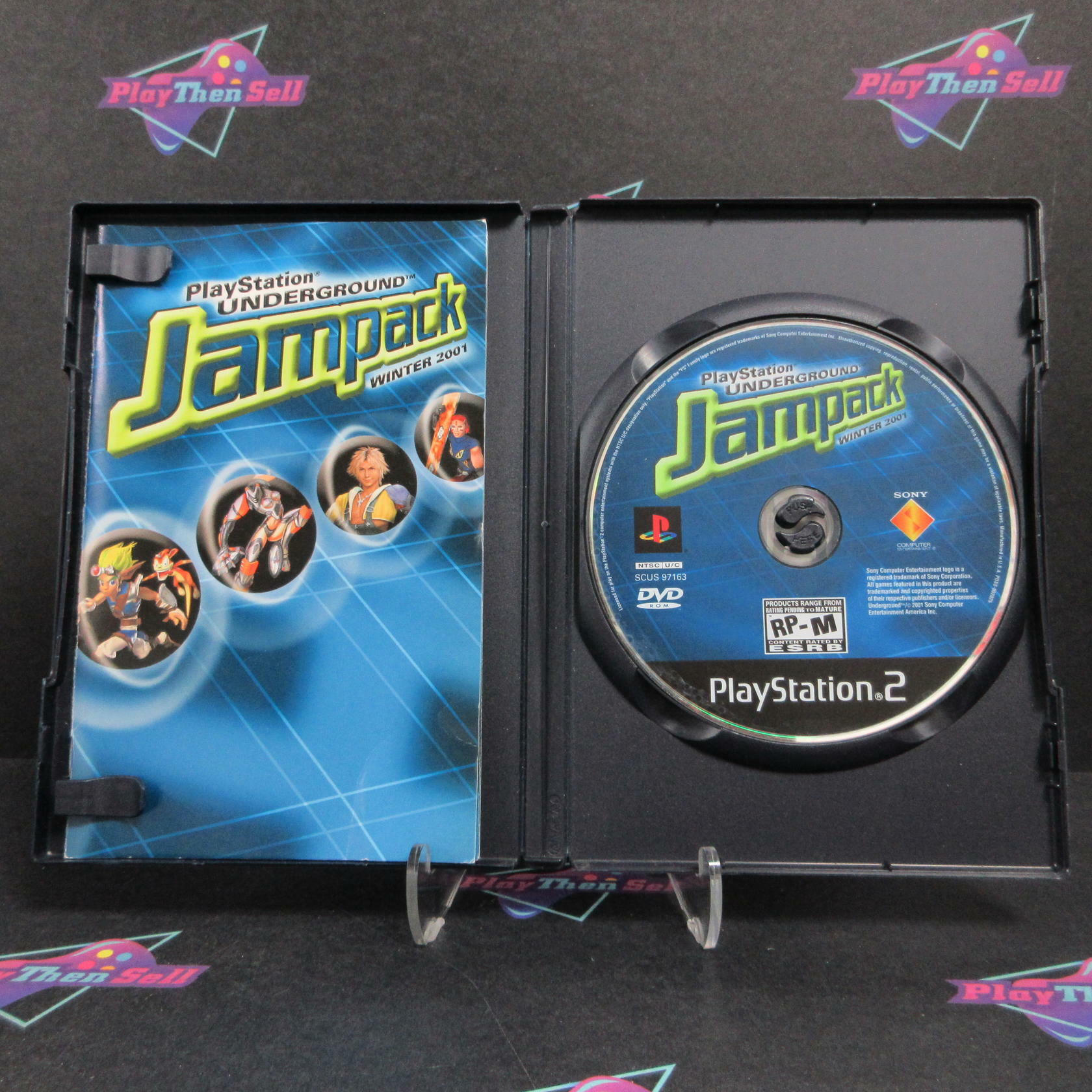Winter Jam Pack 2001 PS2 PlayStation 2 AD Complete CIB - Very Good
