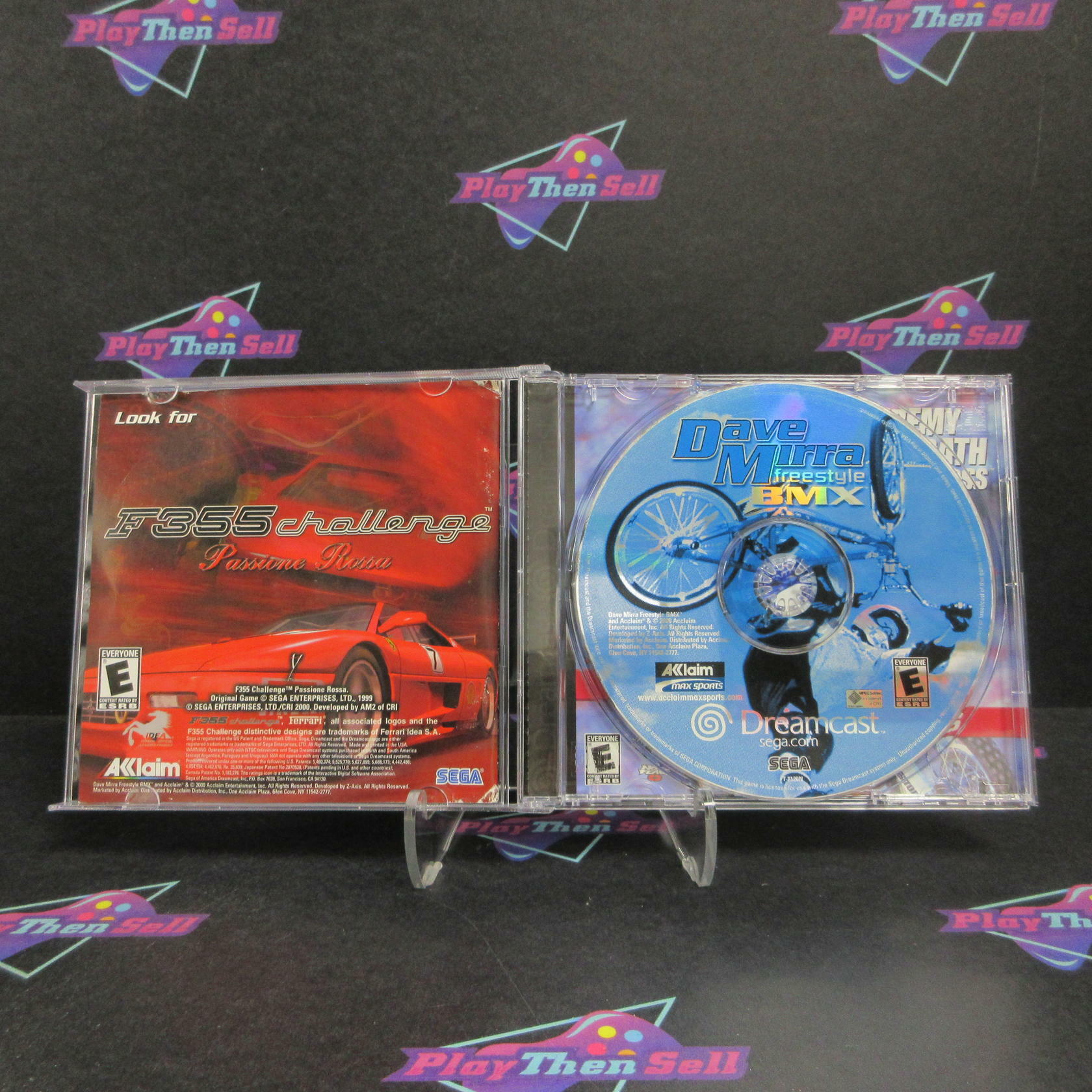Dave Mirra Freestyle BMX Sega Dreamcast MD + Reg Card Complete CIB - Very Good