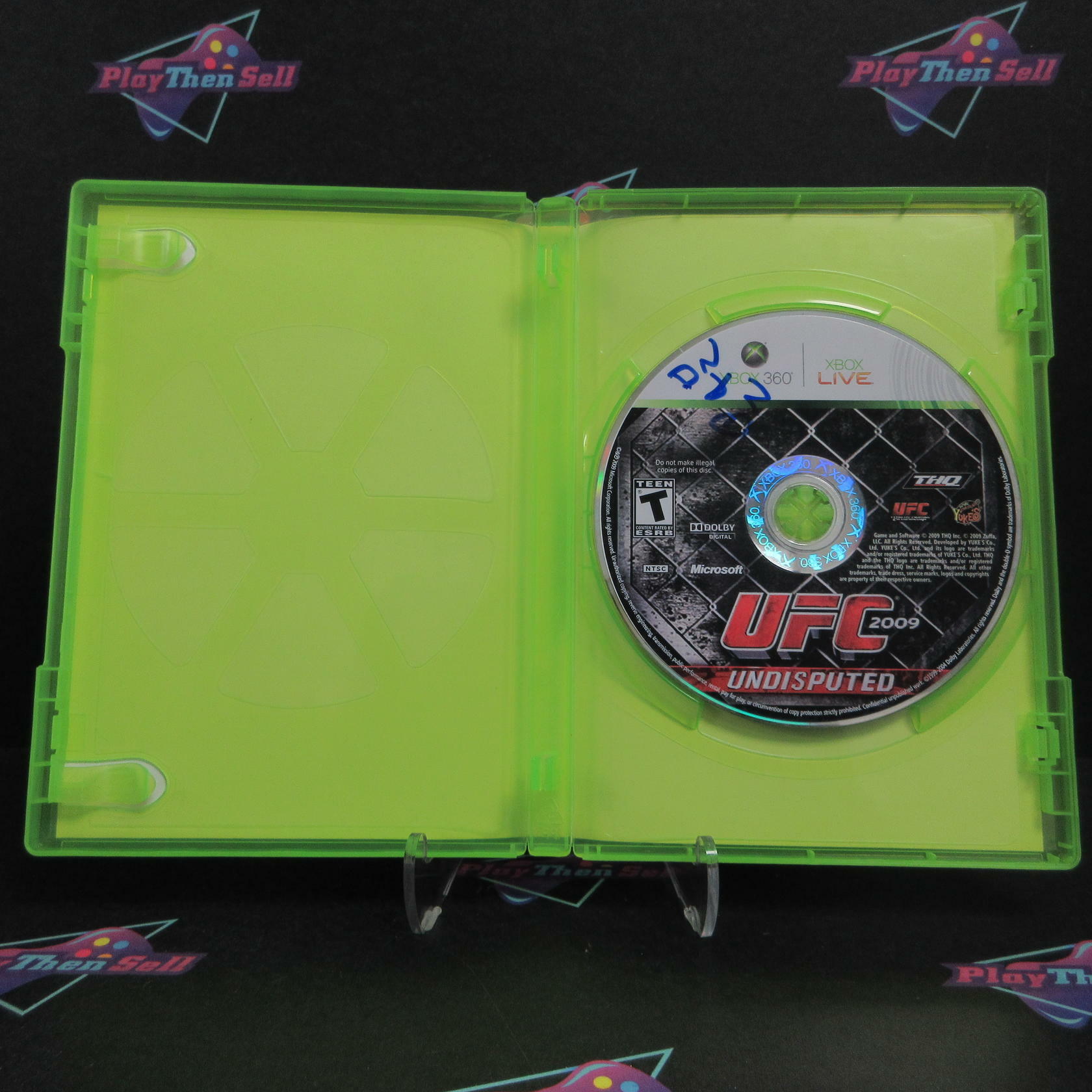 UFC 2009 Undisputed Xbox 360 DD/NM - Very Good