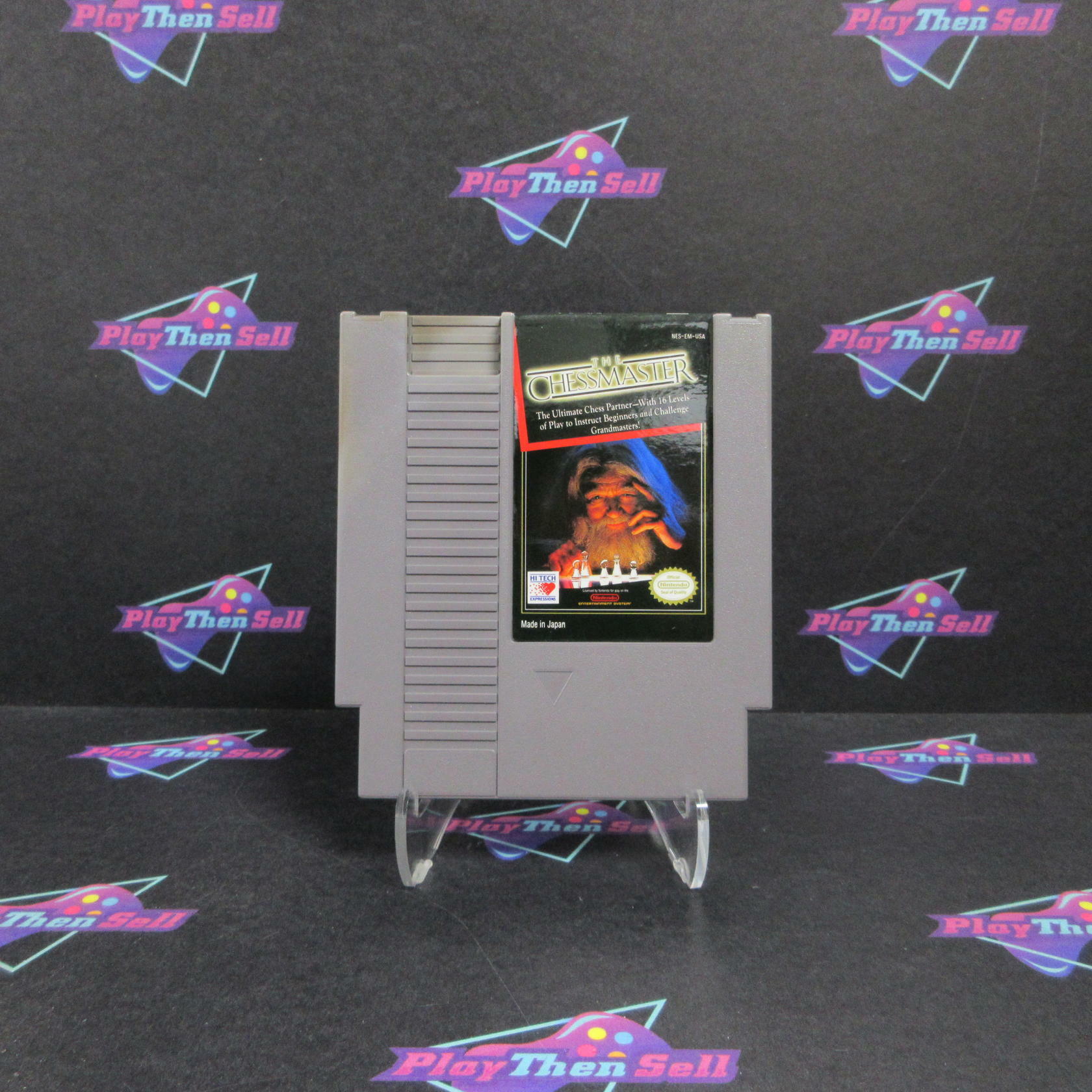 The Chessmaster Nintendo NES Cartridge Only AD Authentic / Tested - Very Good