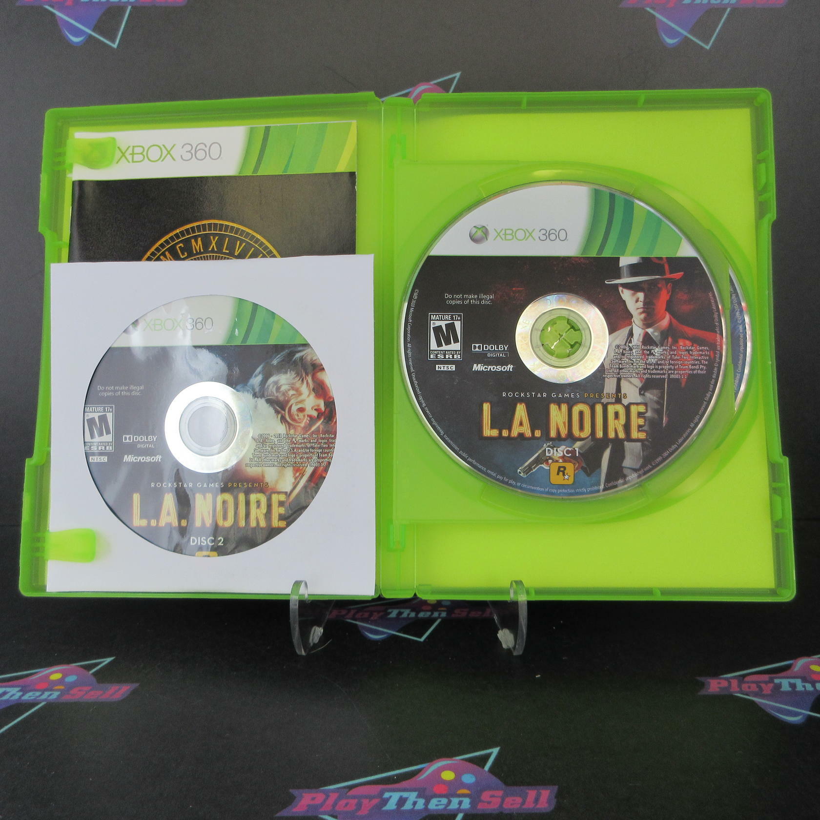 L. A. Noire Xbox 360 AD Complete CIB - Very Good