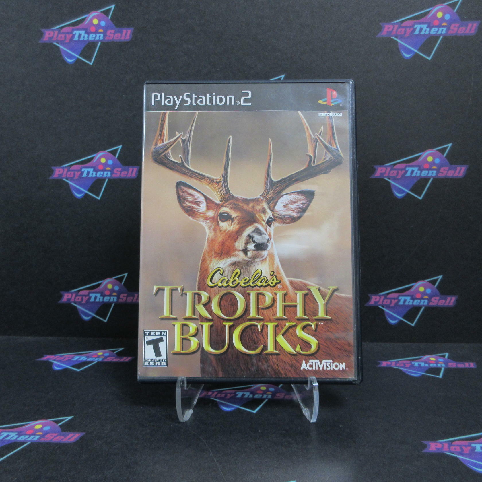 Cabela's Trophy Bucks PS2 PlayStation 2 AD/NM - Very Good
