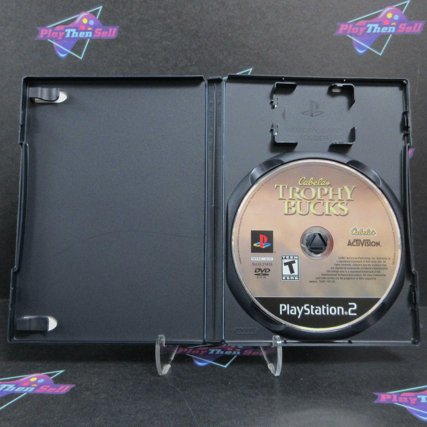 Cabela's Trophy Bucks PS2 PlayStation 2 AD/NM - Very Good