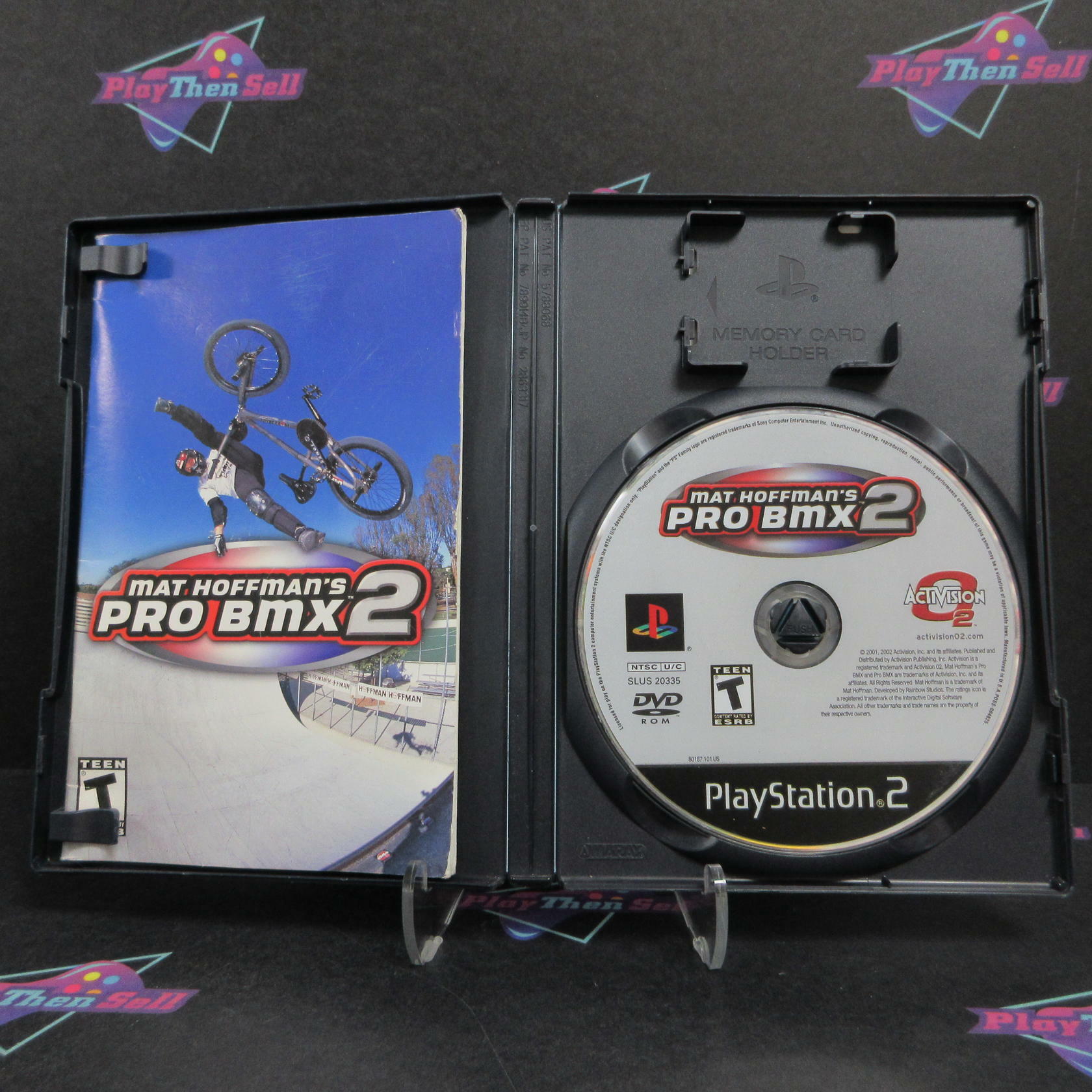 Mat Hoffman's Pro BMX 2 PS2 PlayStation 2 AD/MD + Reg Card Complete CIB - Very Good
