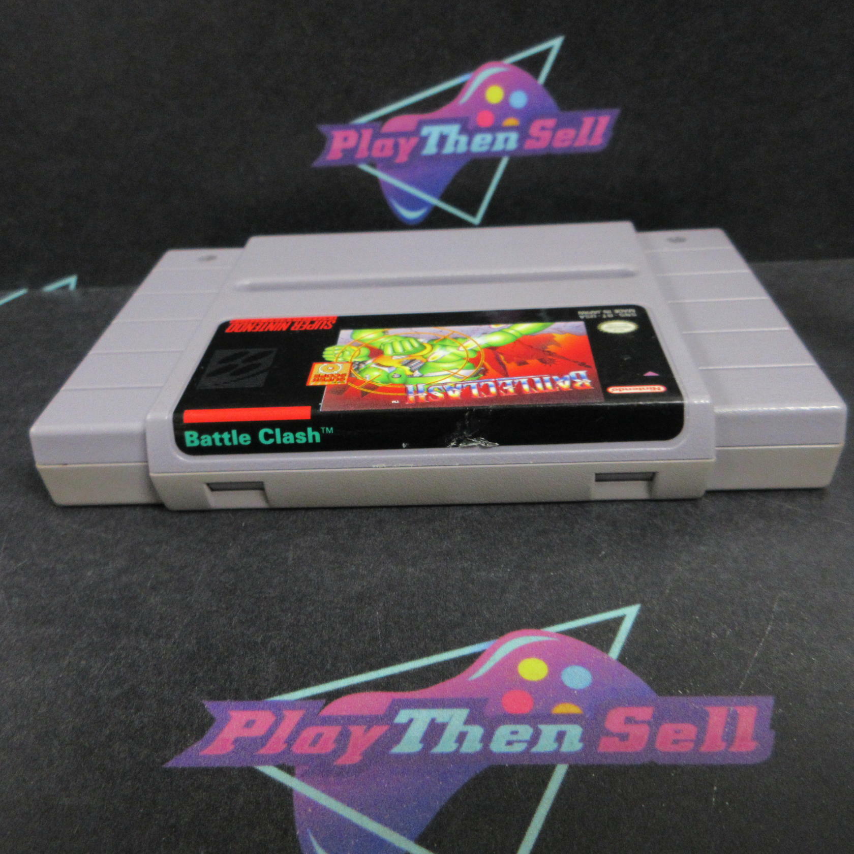 Battle Clash Super Nintendo SNES Cartridge Only AD Authentic/Tested - Very Good