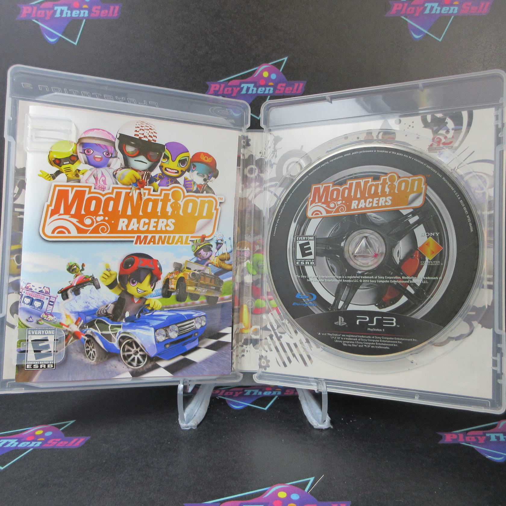 Modnation Racers PS3 PlayStation 3 AD Complete CIB - Very Good