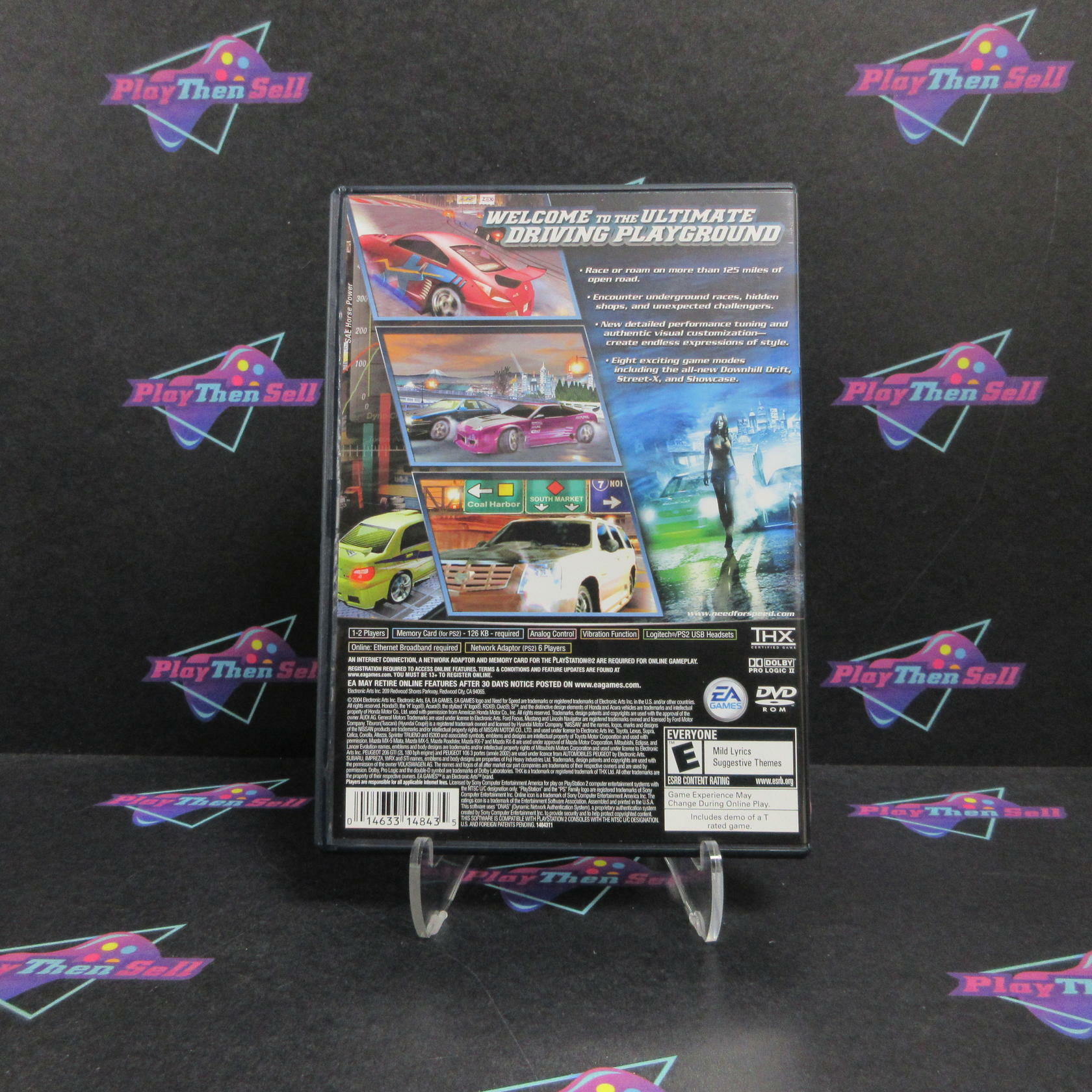 Need for Speed Underground 2 PS2 PlayStation 2 DD/NM - Very Good