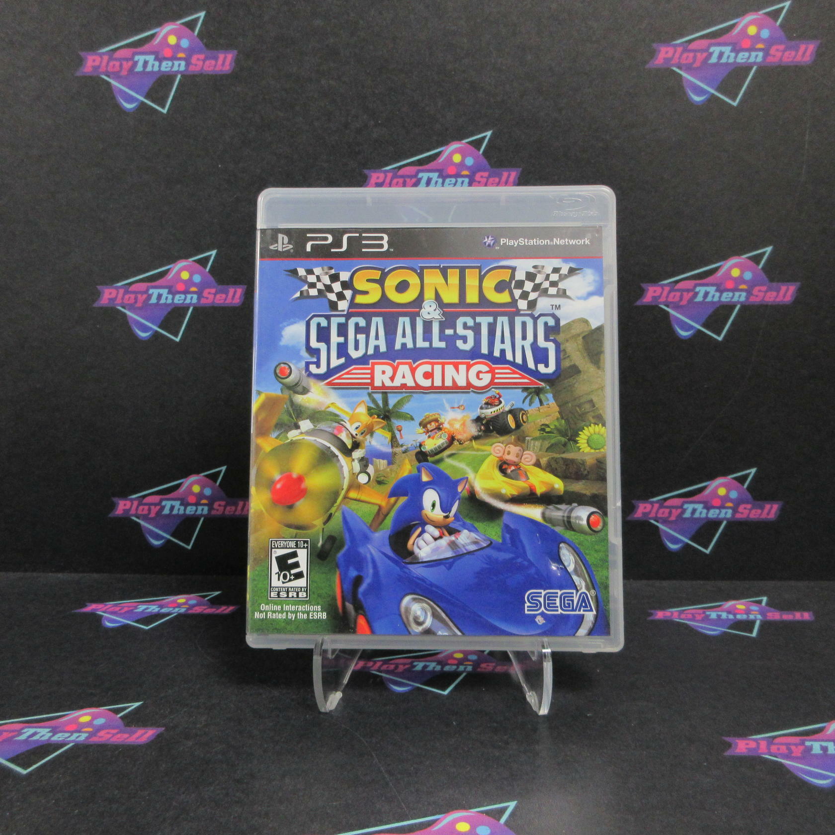 Sonic & SEGA All-Stars Racing PS3 PlayStation 3 AD Complete CIB - Very Good