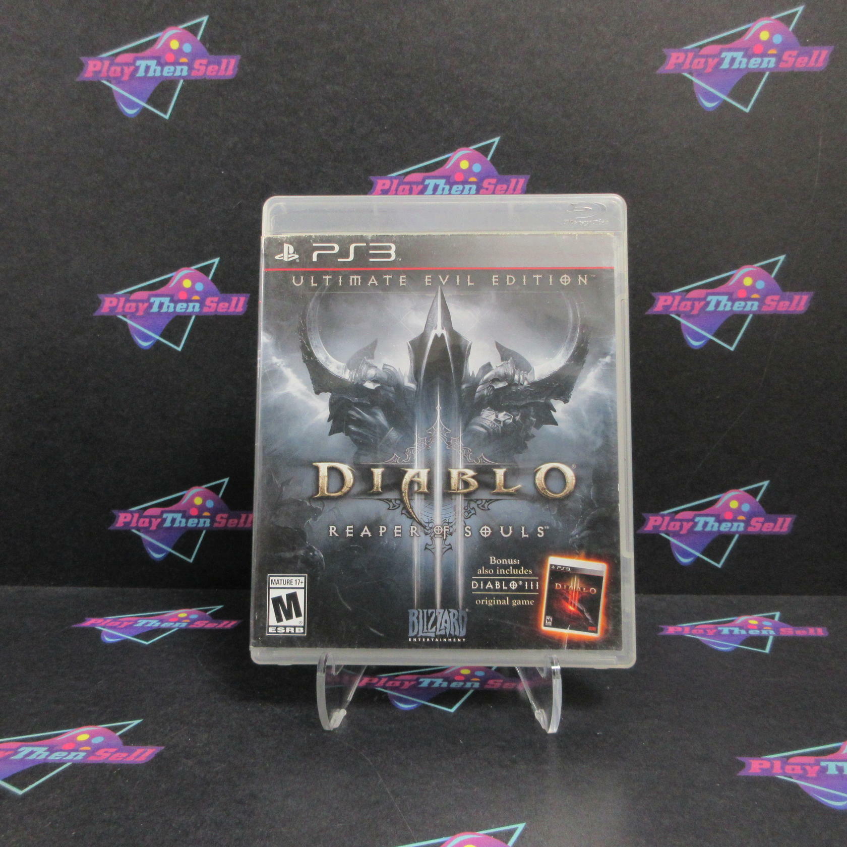 Diablo III Ultimate Evil Edition PS3 PlayStation 3 AD Complete CIB - Very Good