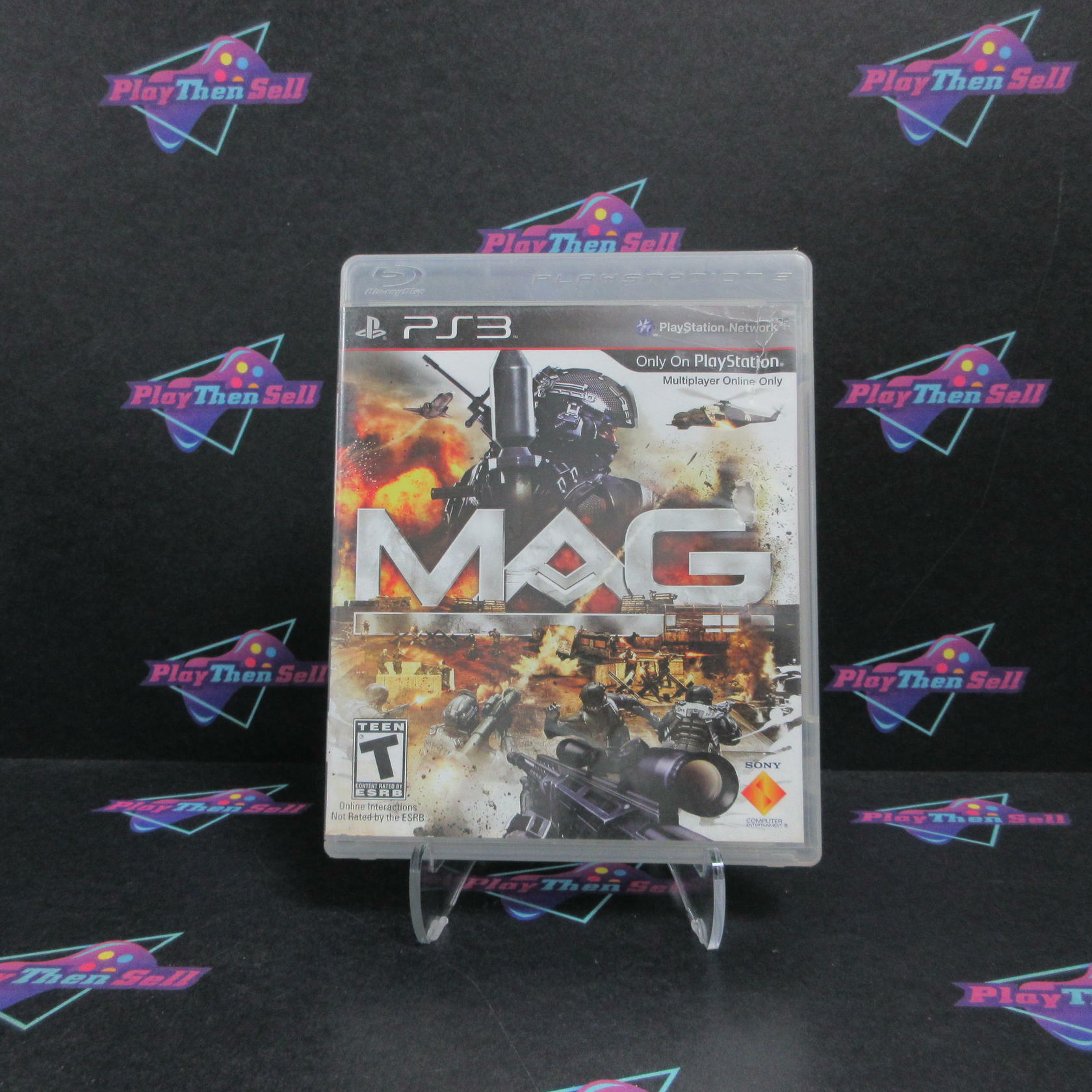 MAG PS3 PlayStation 3 AD Complete CIB - Very Good