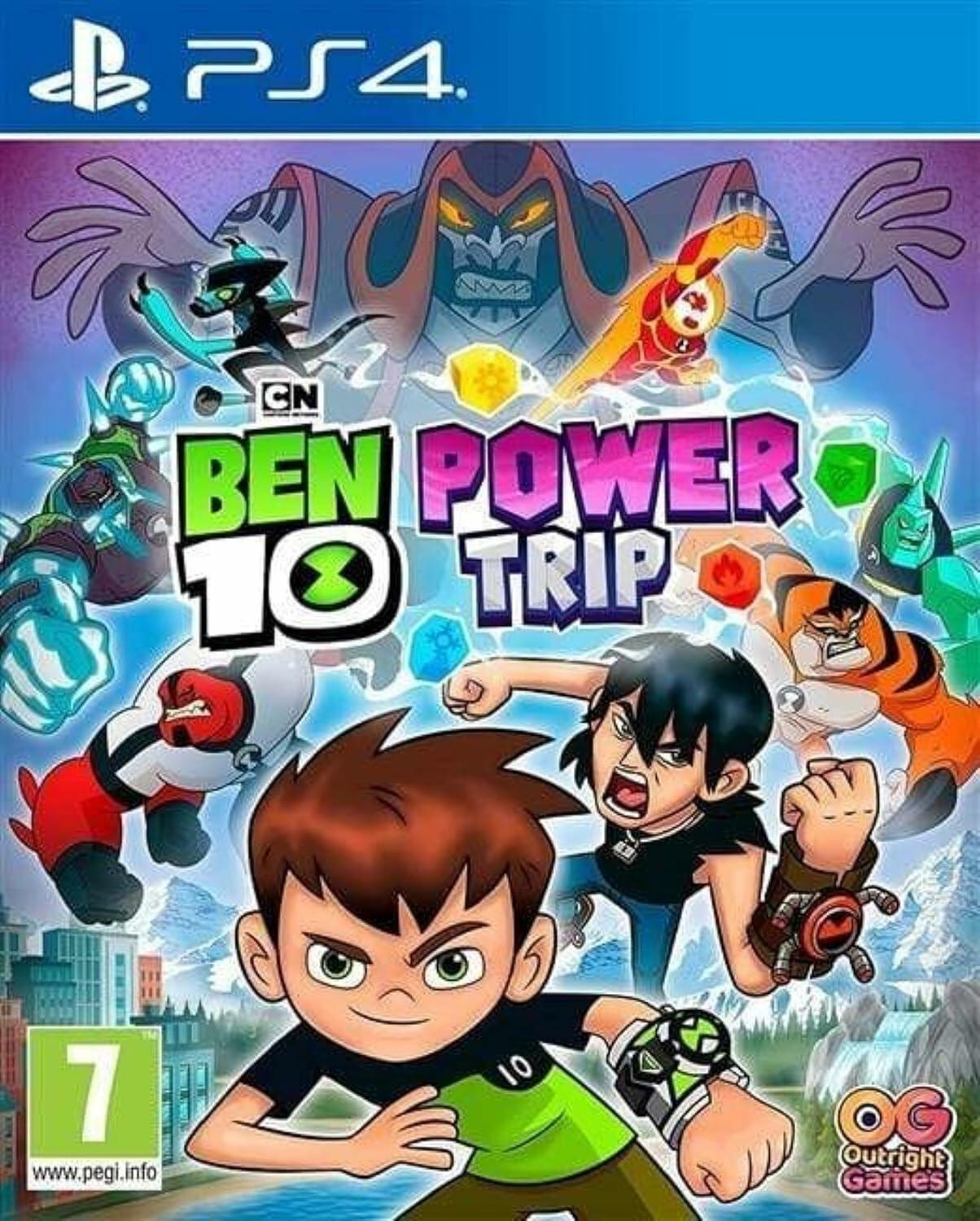 Ben 10 Power Trip PS4 PlayStation 4 PAL AD Complete CIB - Very Good
