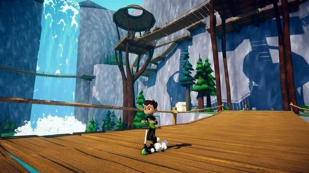 Ben 10 Power Trip PS4 PlayStation 4 PAL AD Complete CIB - Very Good