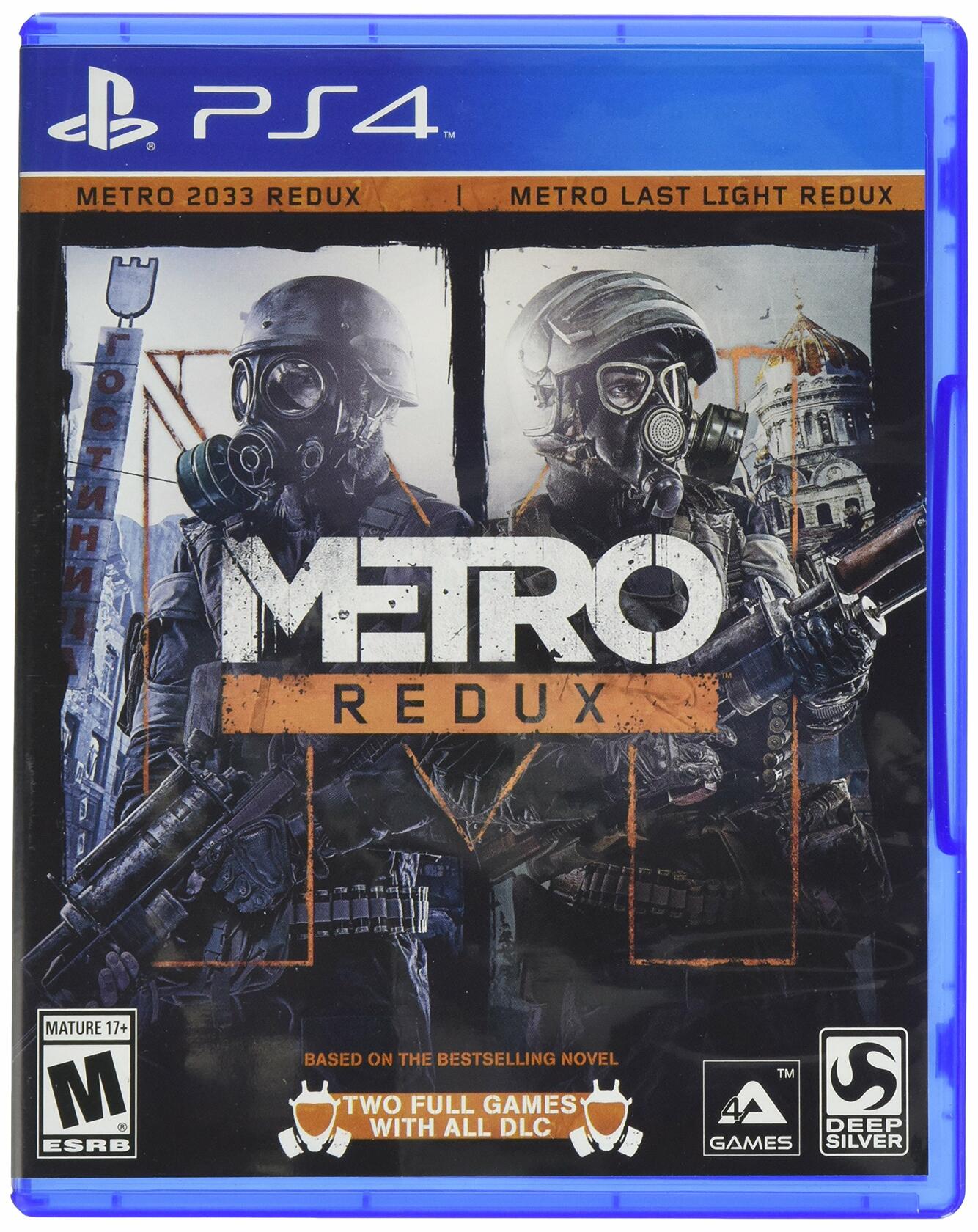 Metro Redux PS4 PlayStation 4 AD Complete CIB - Very Good