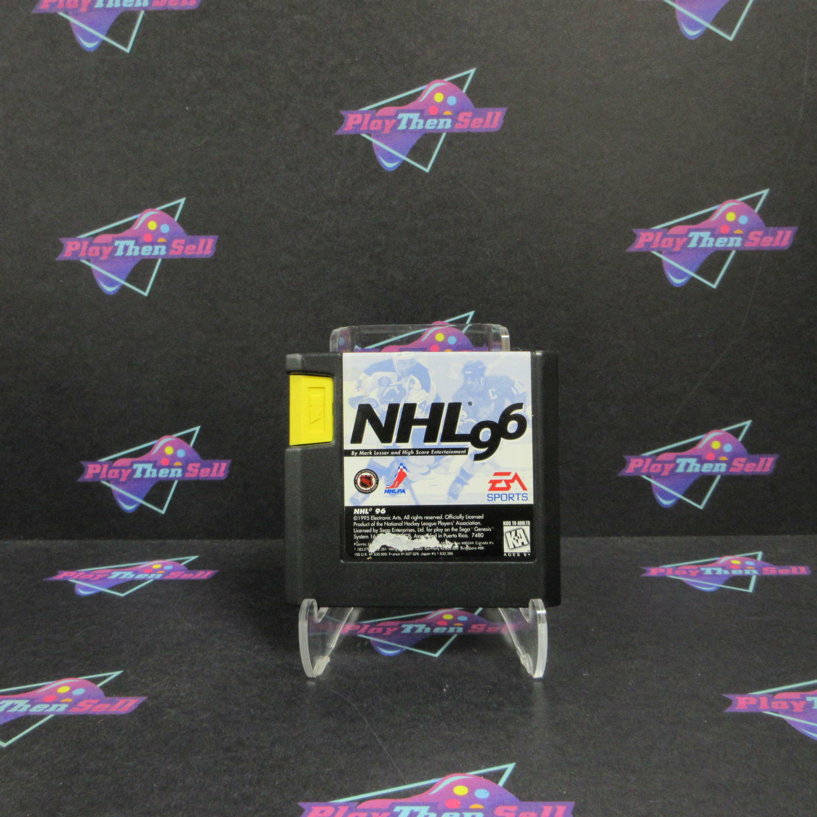 NHL '96 Sega Genesis Cartridge Only AD Authentic / Tested - Very Good