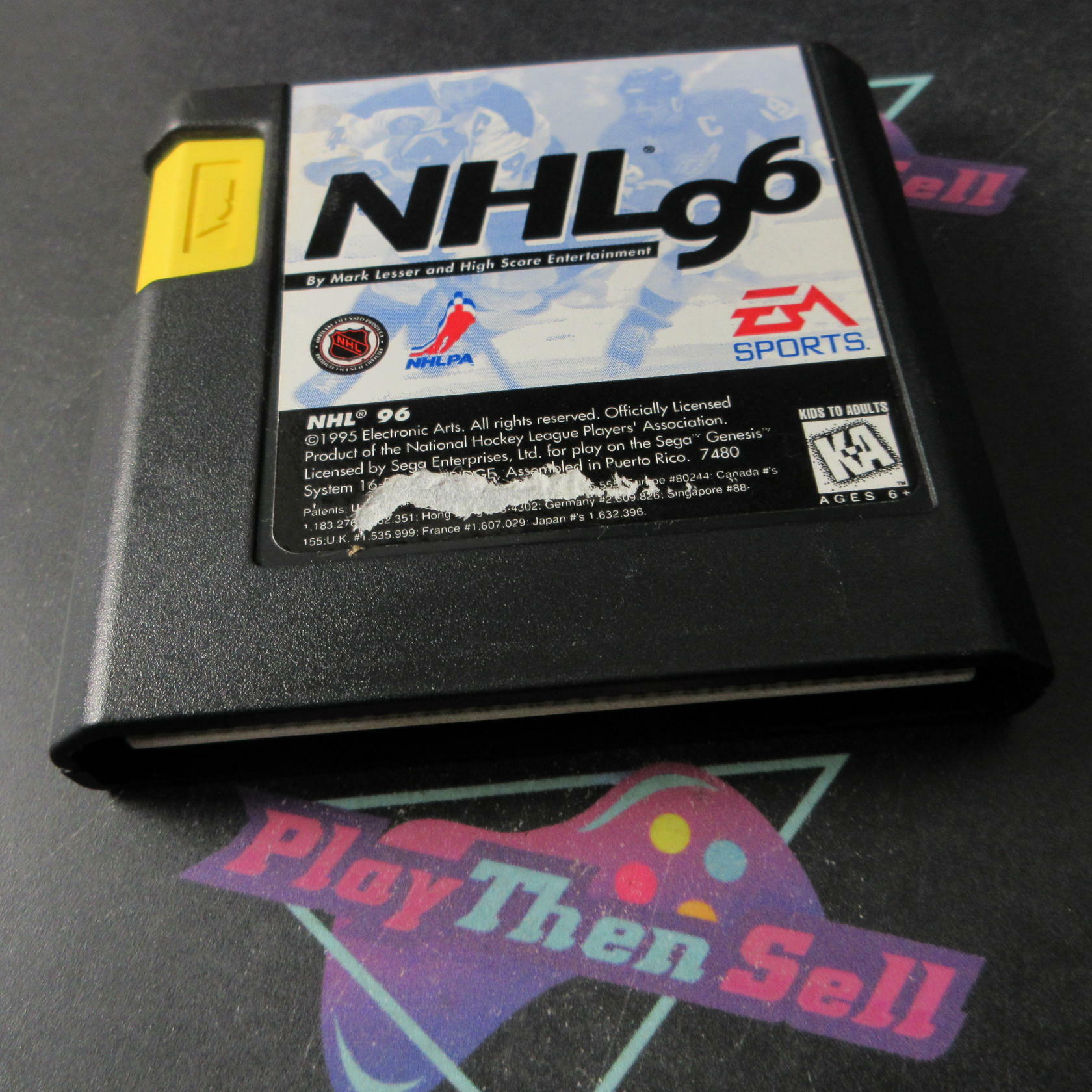 NHL '96 Sega Genesis Cartridge Only AD Authentic / Tested - Very Good