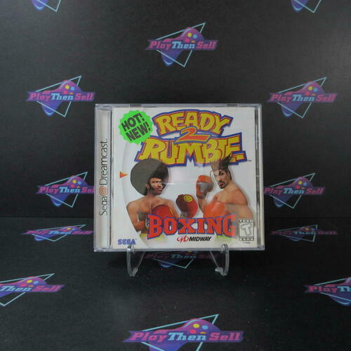 Ready 2 Rumble Boxing Sega Dreamcast MD Complete CIB - Very Good