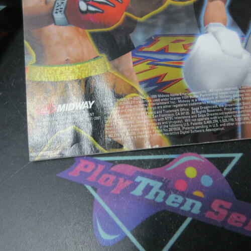 Ready 2 Rumble Boxing Sega Dreamcast MD Complete CIB - Very Good