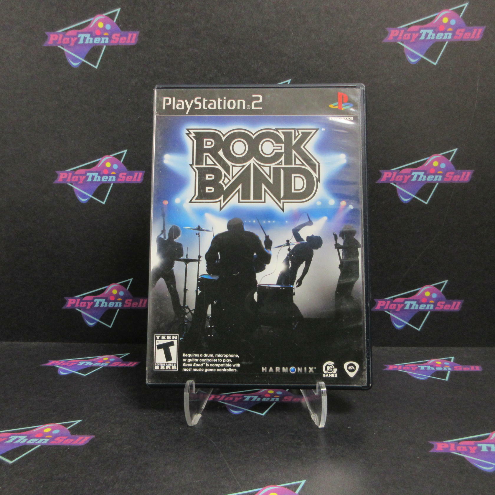 Rock Band PS2 PlayStation 2 MD Complete CIB - Very Good
