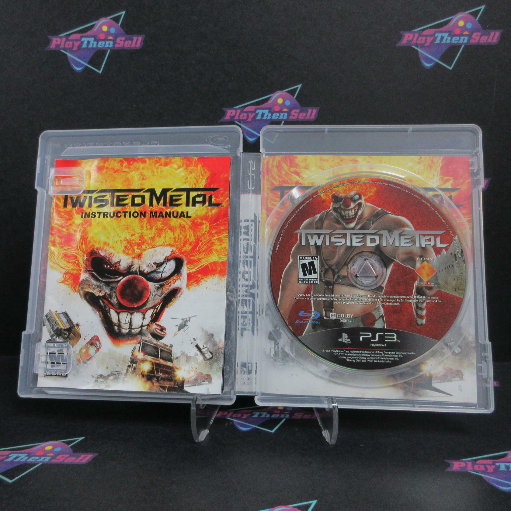 Twisted Metal Limited Edition PS3 PlayStation 3 AD Complete CIB - Very Good