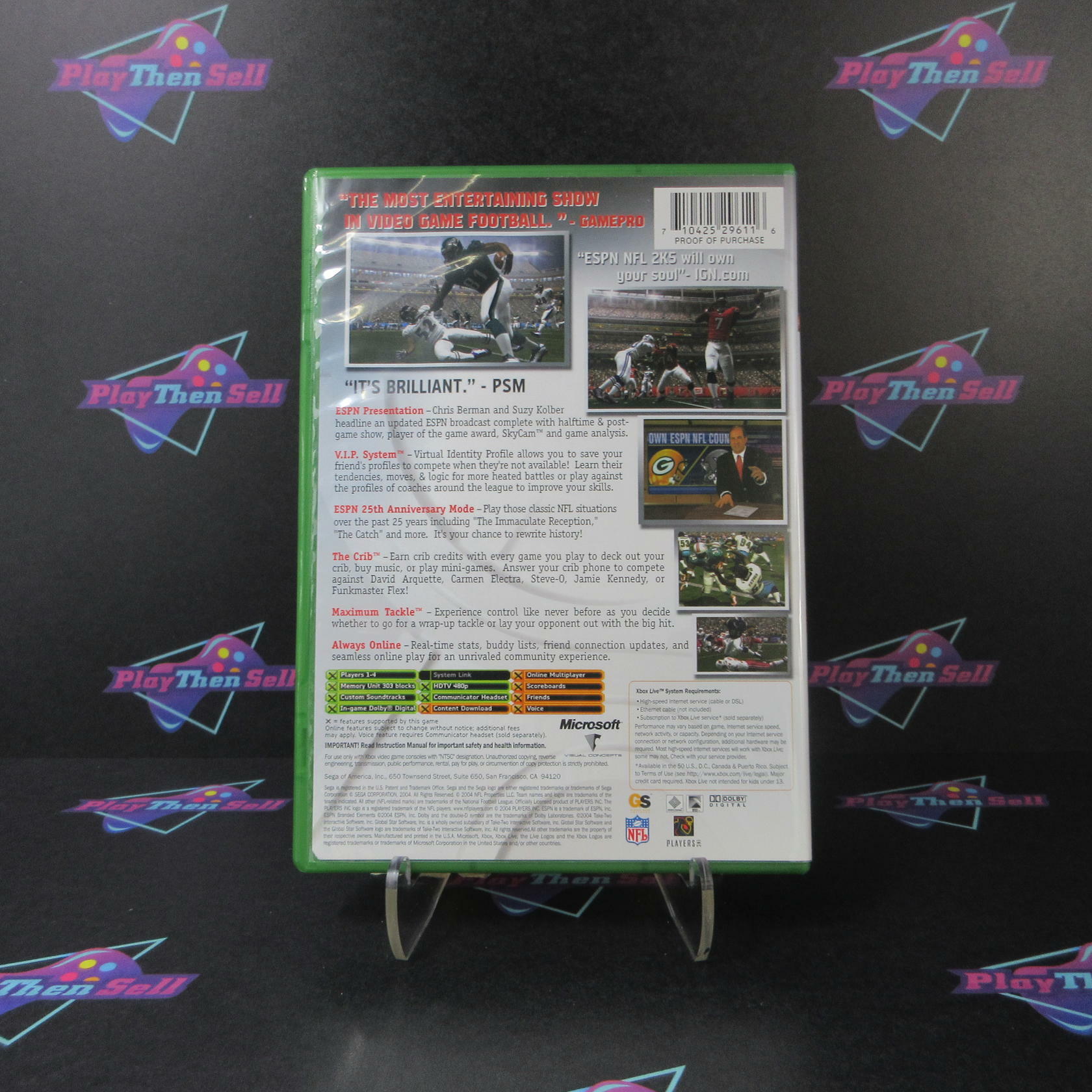 ESPN NFL 2K5 Xbox - Like New