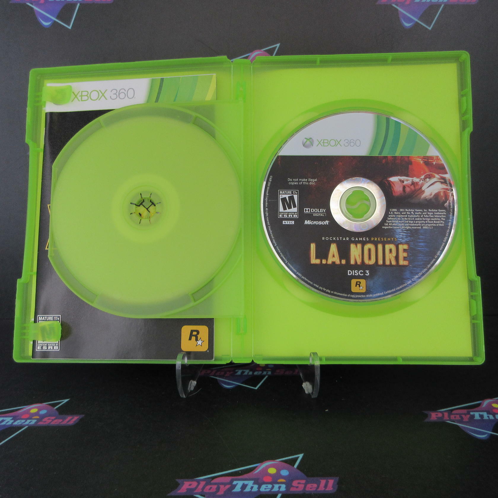 L. A. Noire Xbox 360 AD Complete CIB - Very Good