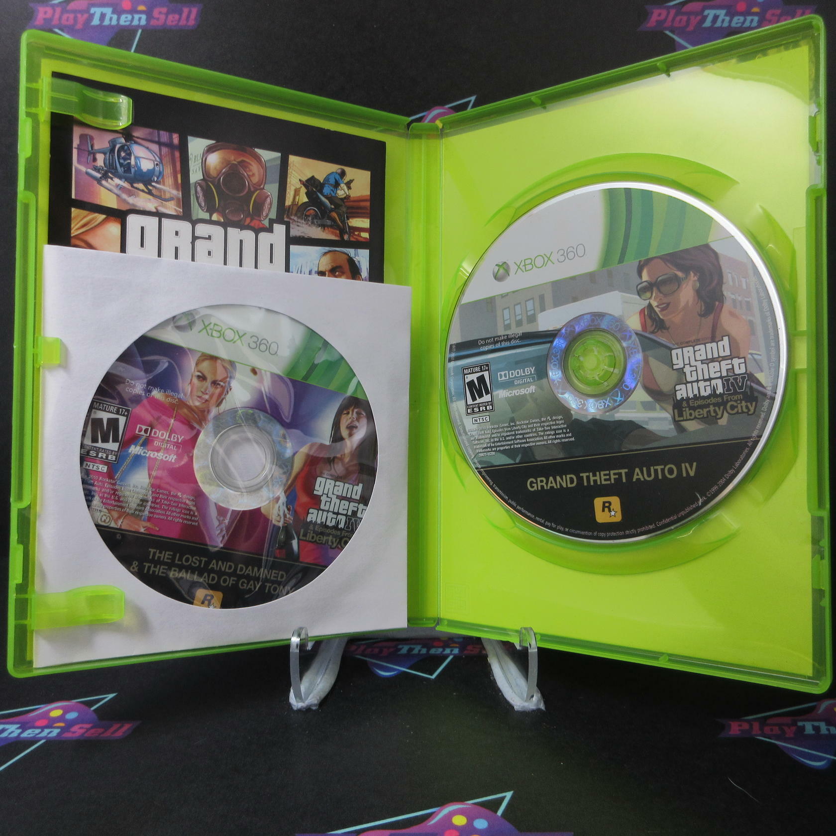 Grand Theft Auto Episodes From Liberty City The Complete Edition Xbox 360 DD/NM - Very Good