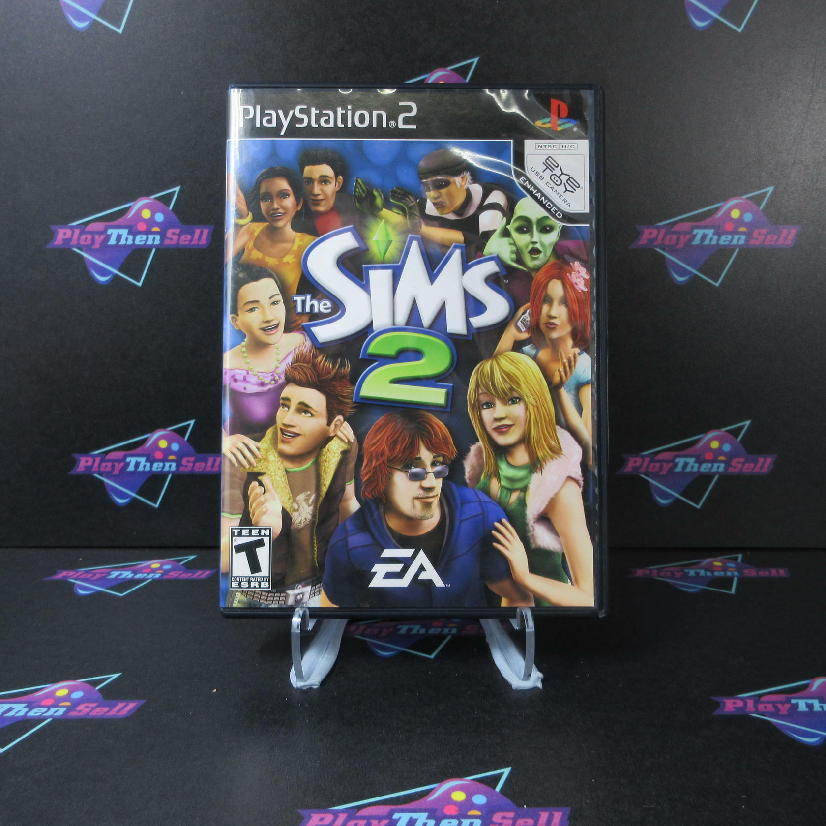 The Sims 2 PS2 PlayStation 2 AD Complete CIB - Very Good